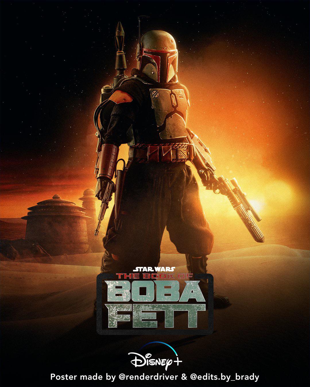 Boba Fett Mandalorian Poster Wallpapers