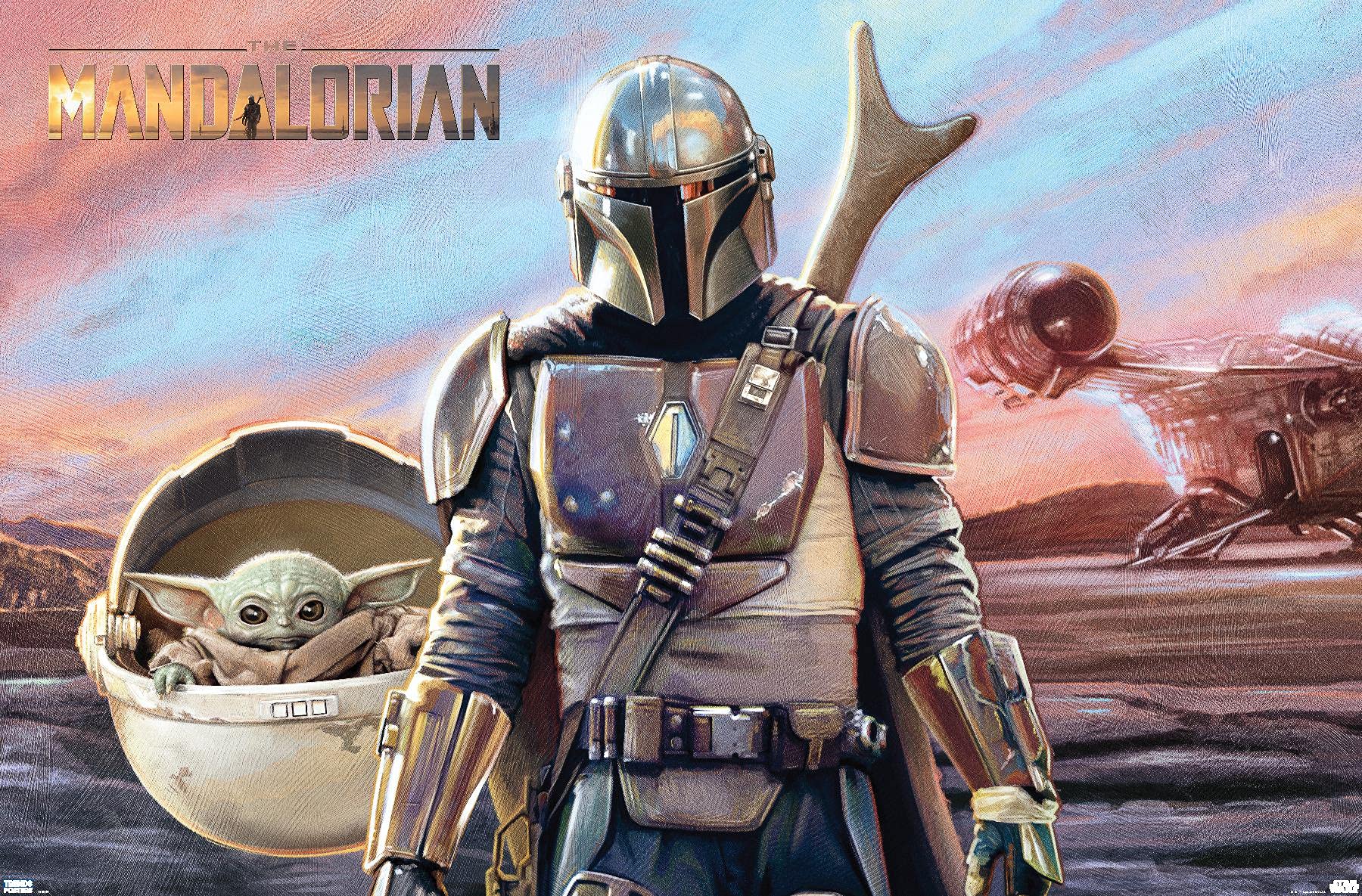 Boba Fett Mandalorian Poster Wallpapers