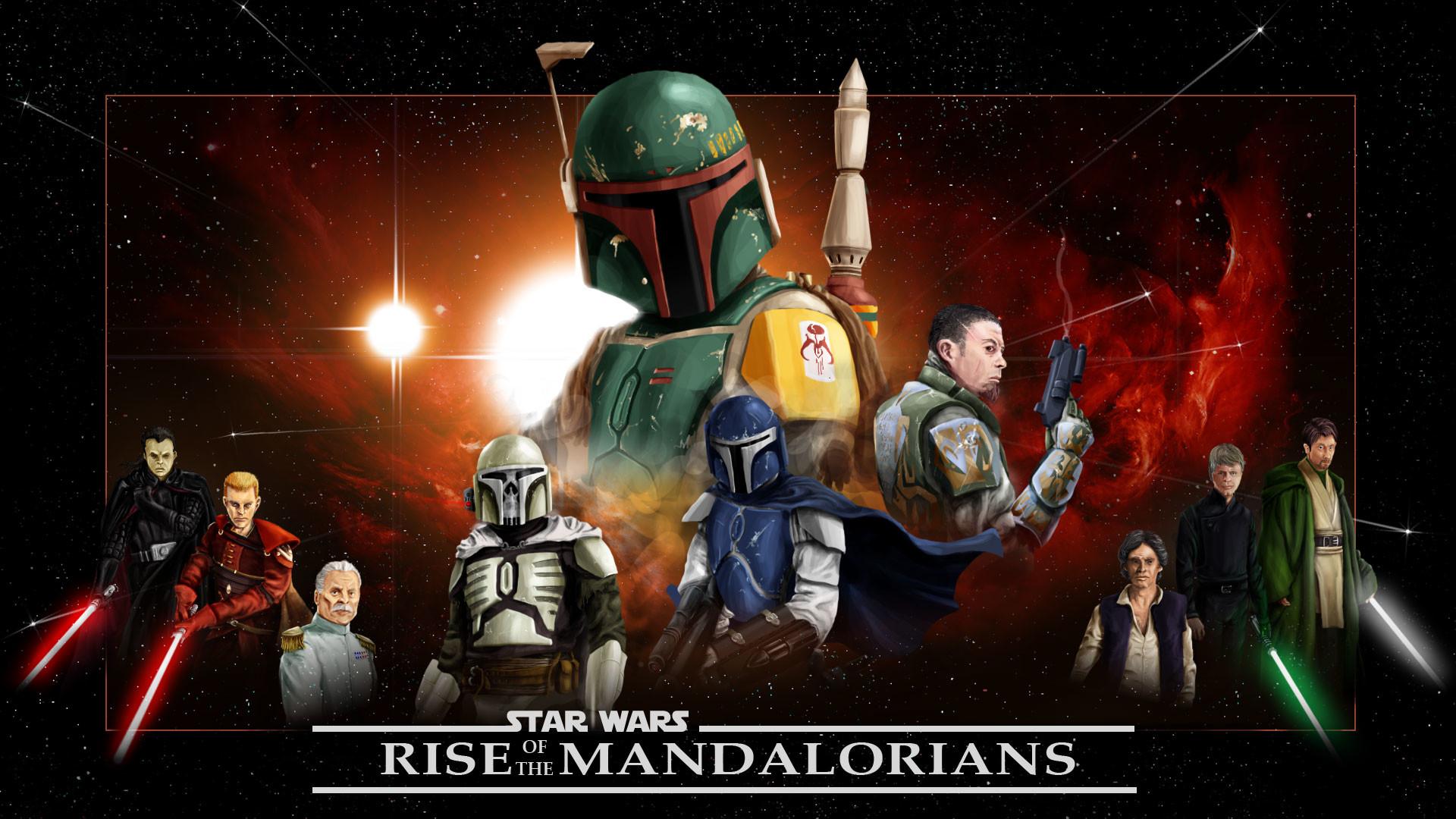 Boba Fett Mandalorian Poster Wallpapers