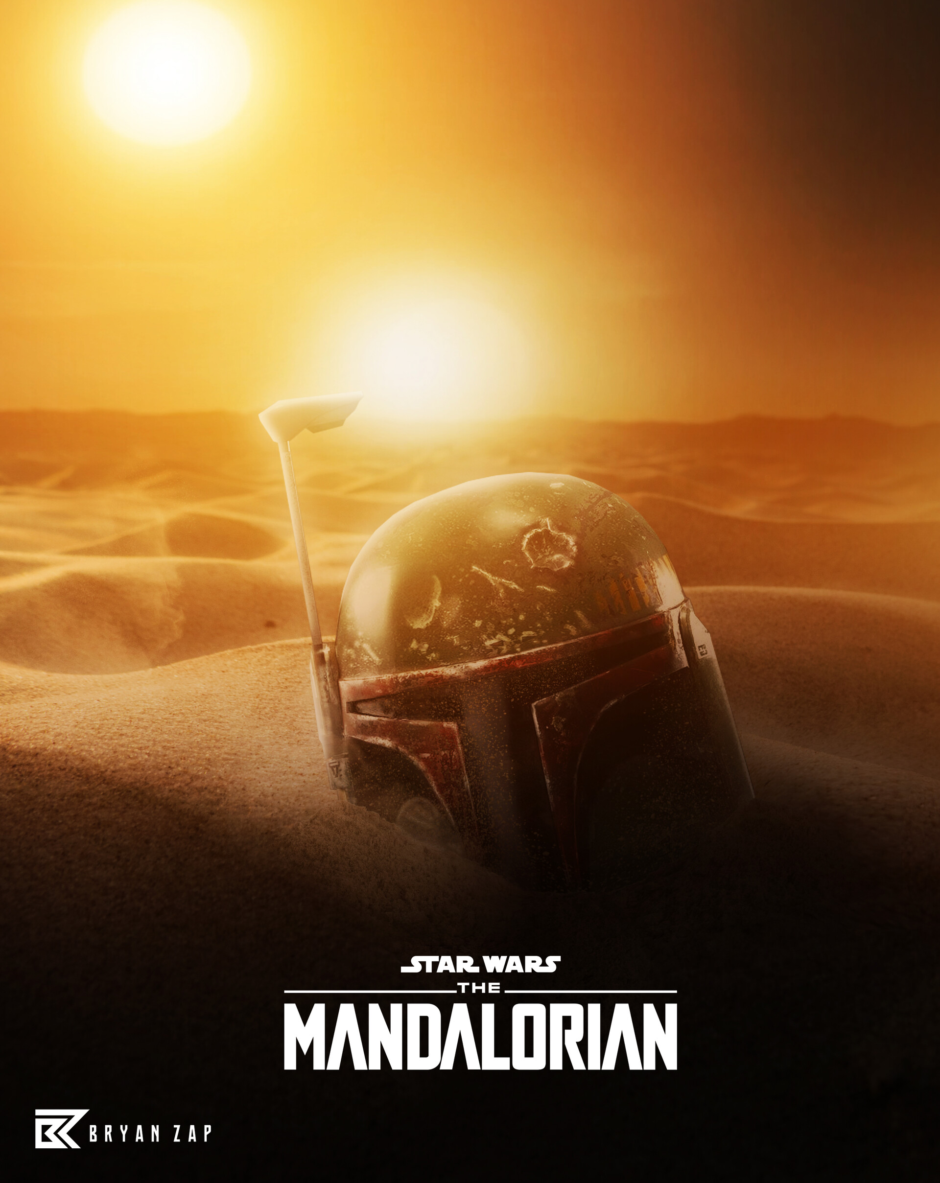 Boba Fett Mandalorian Poster Wallpapers