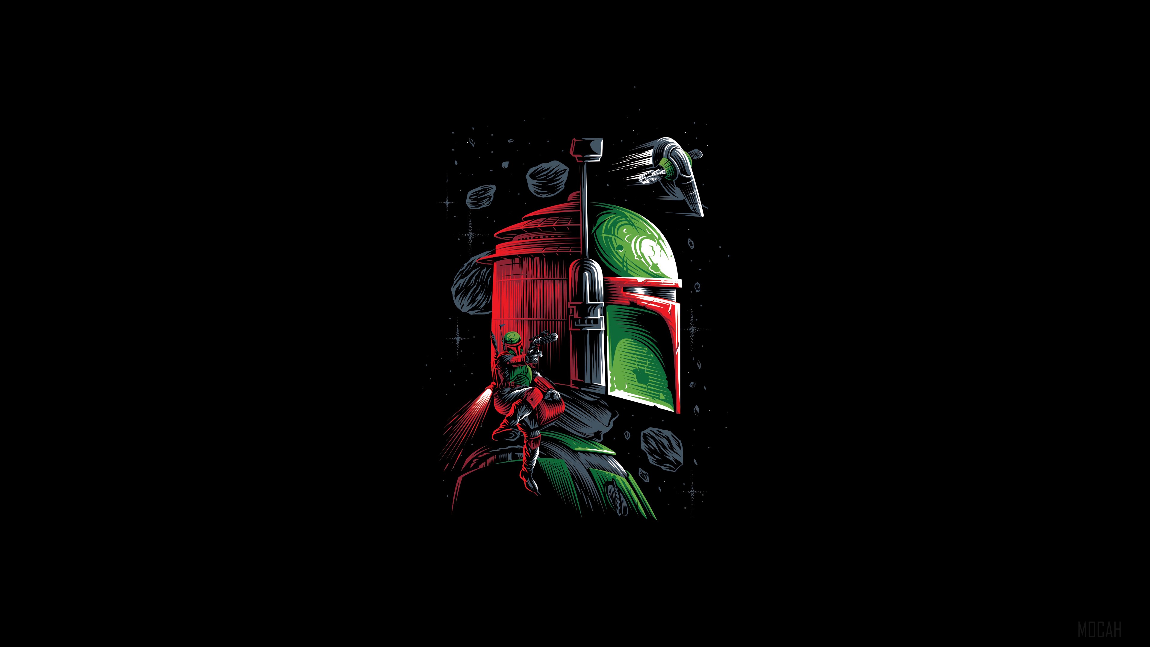 Boba Fett Mandalorian Poster Wallpapers