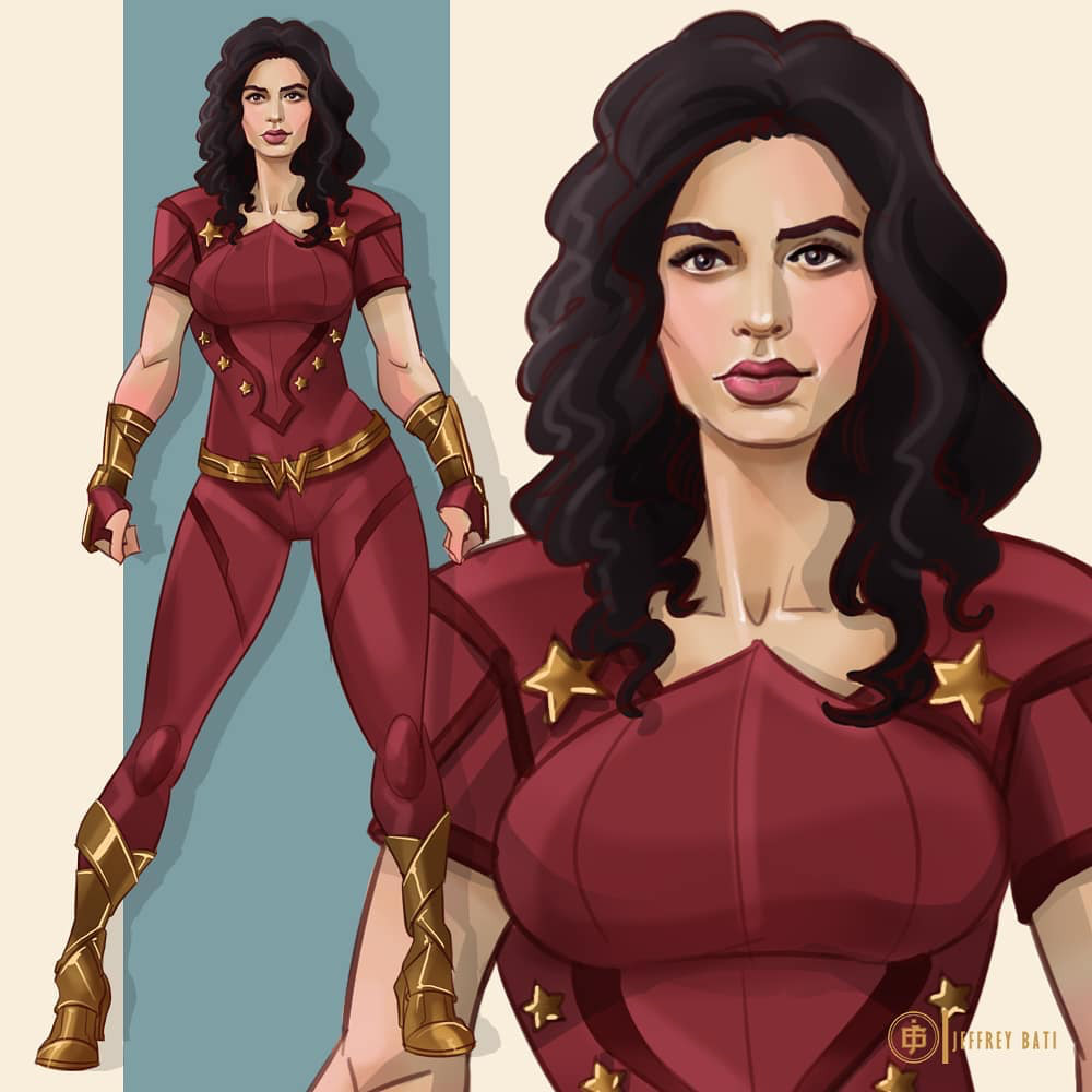 Conor Leslie As Donna Troy Wallpapers