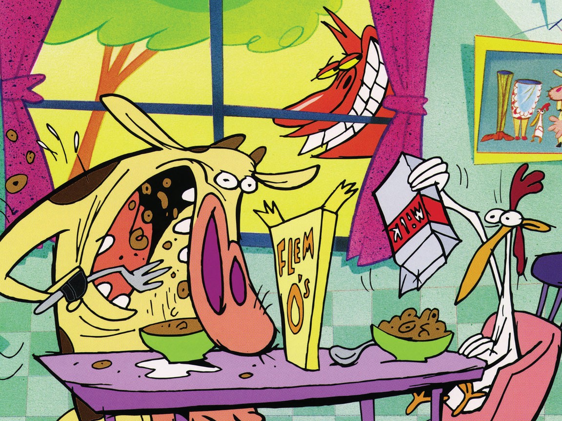 Cow And Chicken Wallpapers