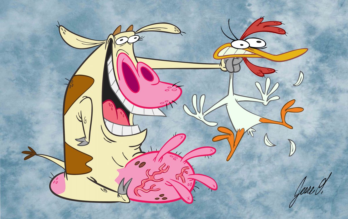 Cow And Chicken Wallpapers