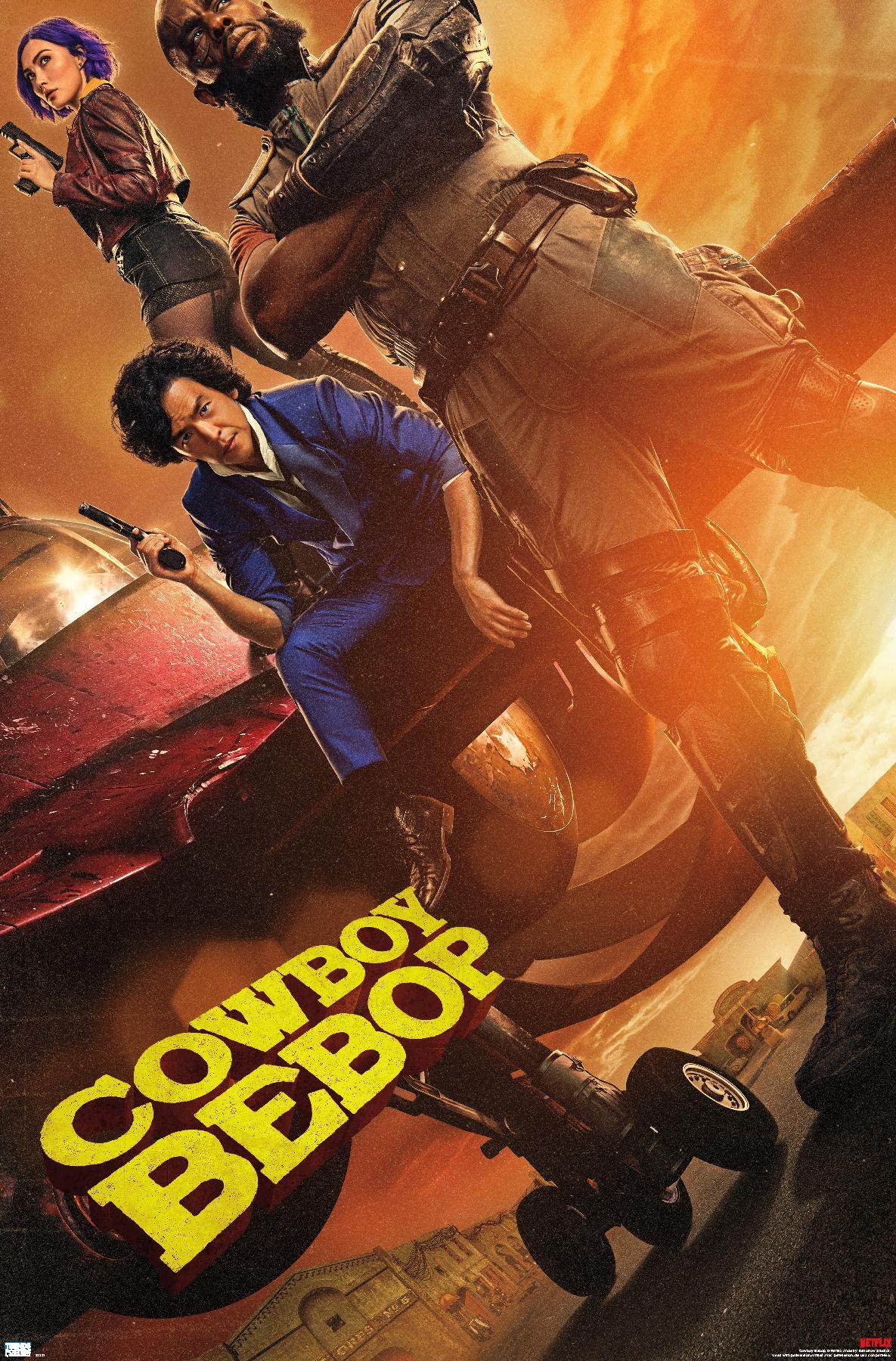 Cowboy Bebop Hd Netflix Poster Wallpapers