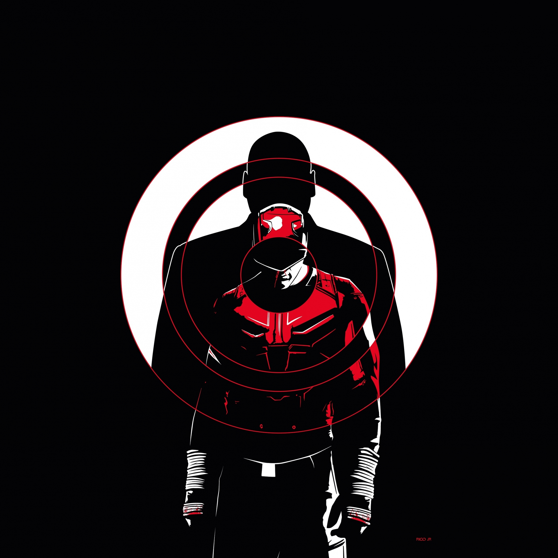 Daredevil Minimalism Poster Wallpapers