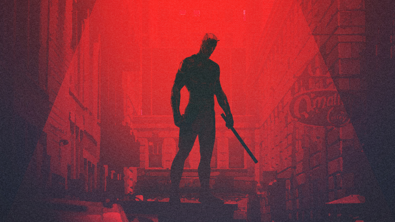 Daredevil Minimalism Poster Wallpapers