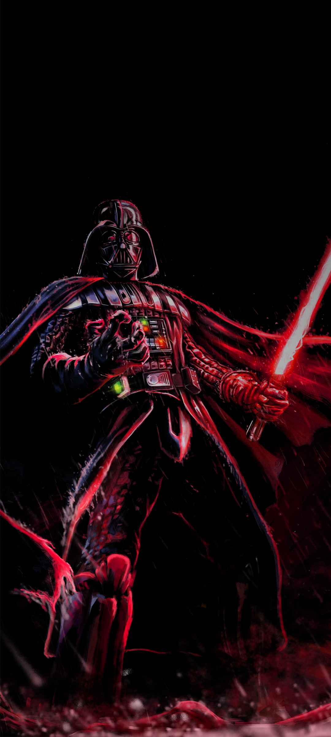 Darth Vader Vs Mandalorian Art Wallpapers