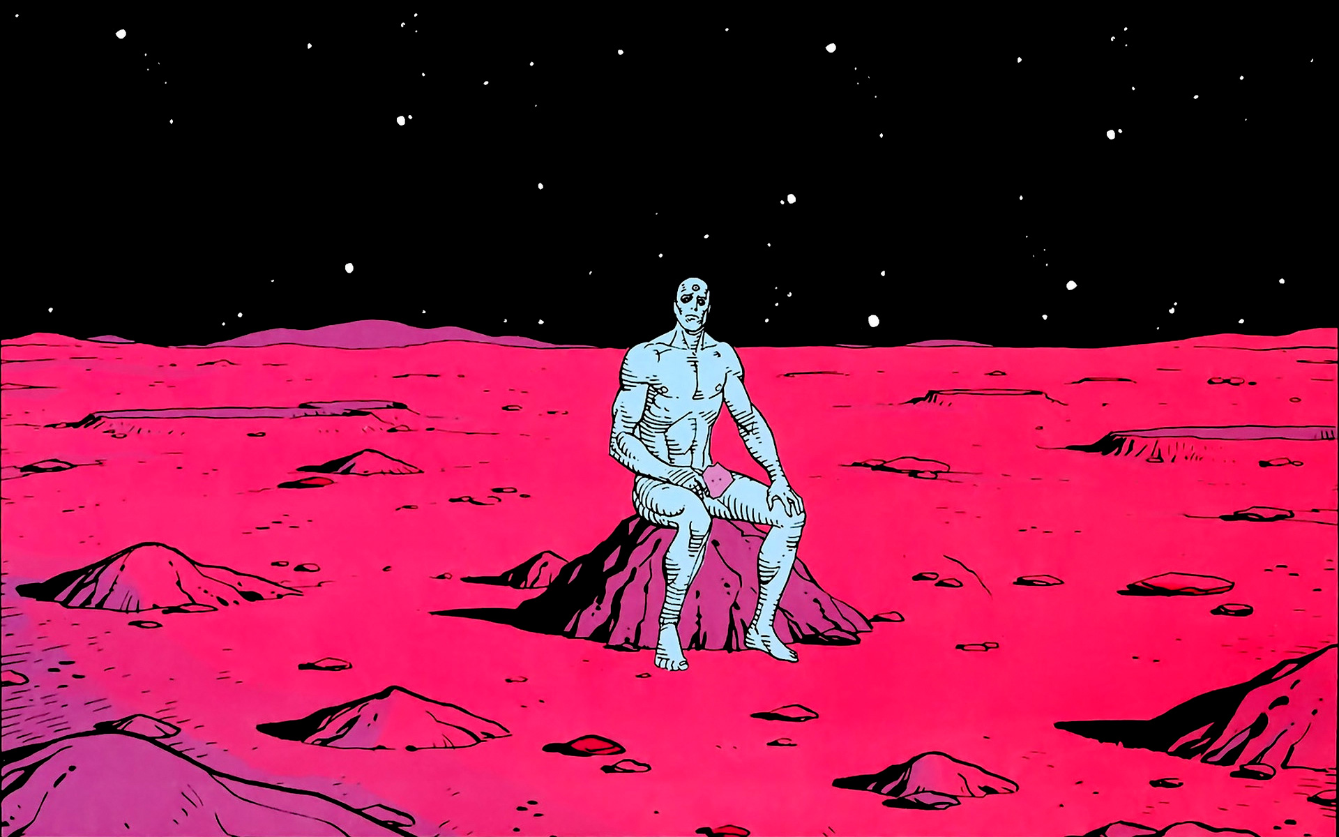 Doctor Manhattan In Watchmen Wallpapers