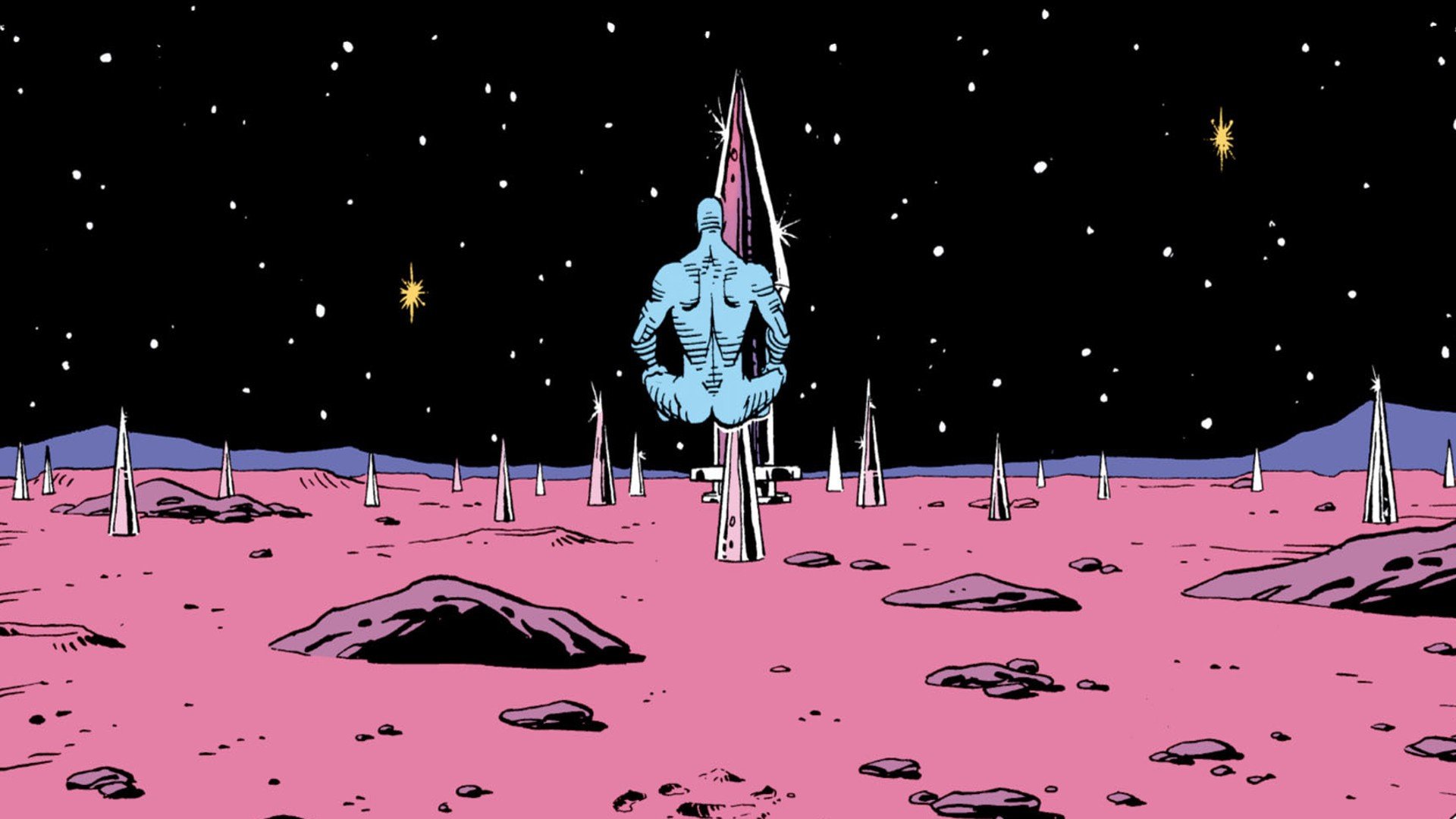 Doctor Manhattan In Watchmen Wallpapers