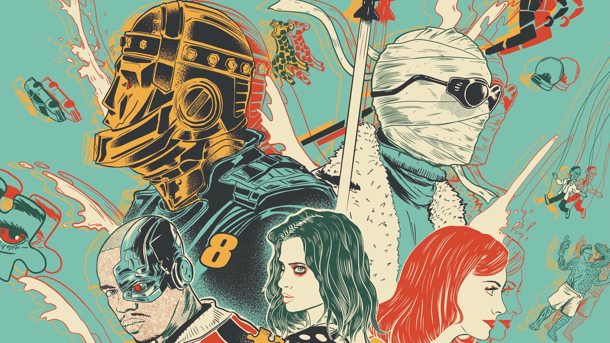 Doom Patrol Team Wallpapers