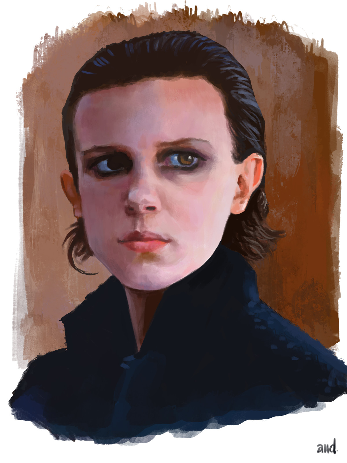 Eleven Millie Bobby Brown Artwork Wallpapers