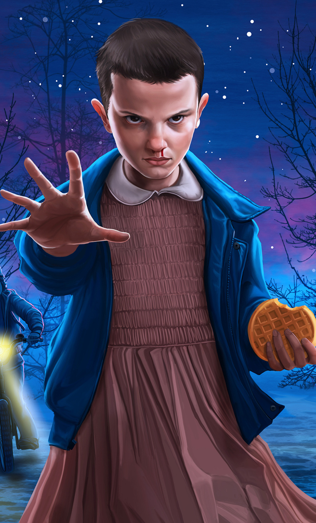 Eleven Stranger Things Artwork Wallpapers