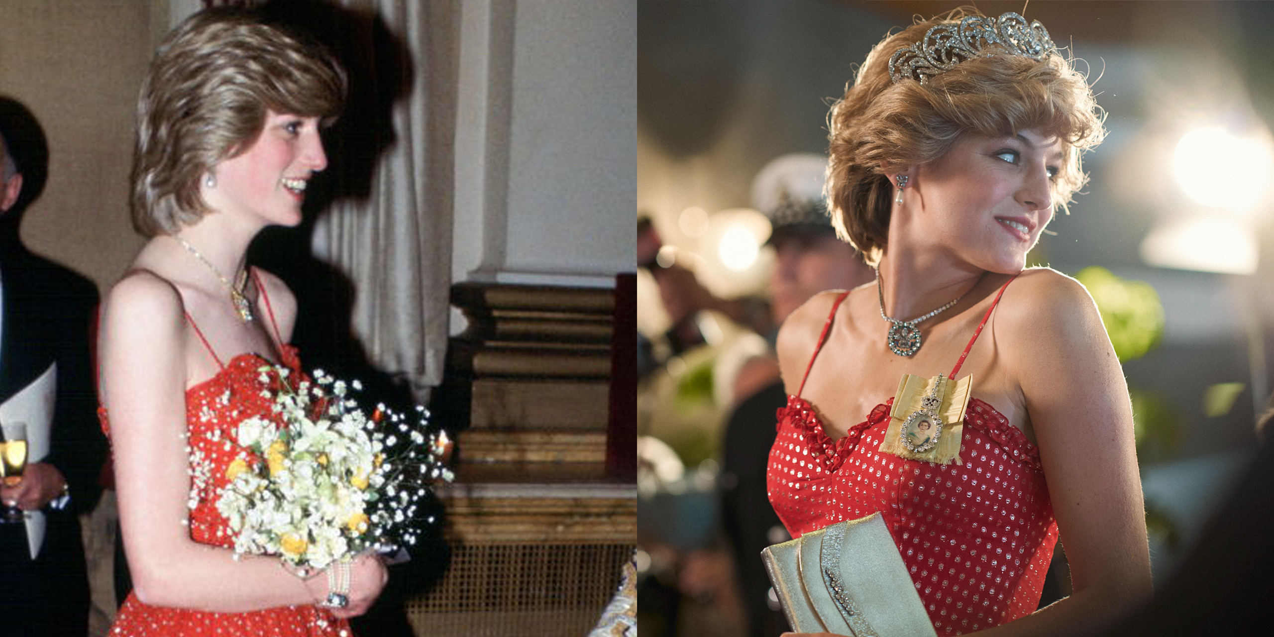 Emma Corrin As Princess Diana Wedding In The Crown Wallpapers