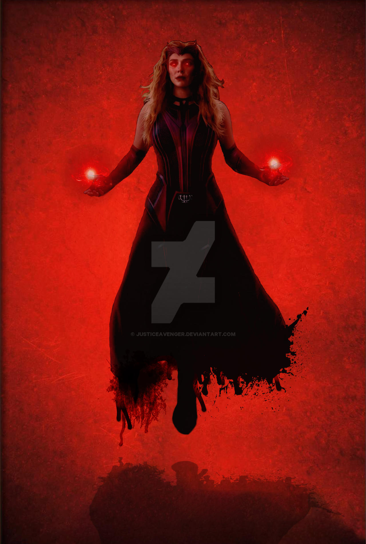 Evil Wanda Maximoff Poster Wallpapers