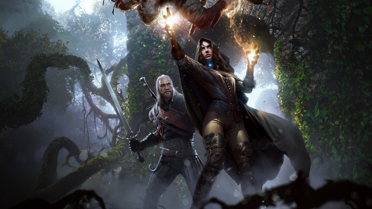 Geralt And Yennefer In The Witcher 4K Wallpapers