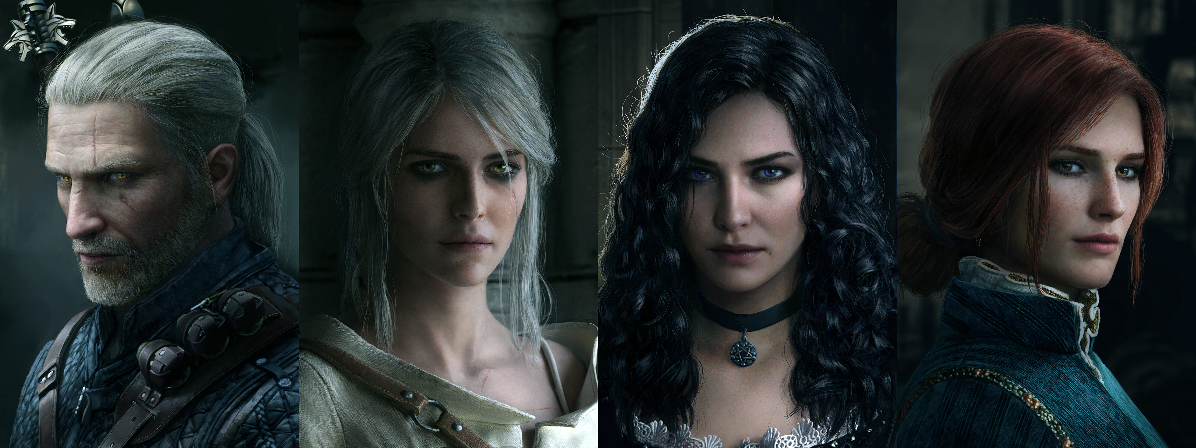 Geralt And Yennefer In The Witcher 4K Wallpapers