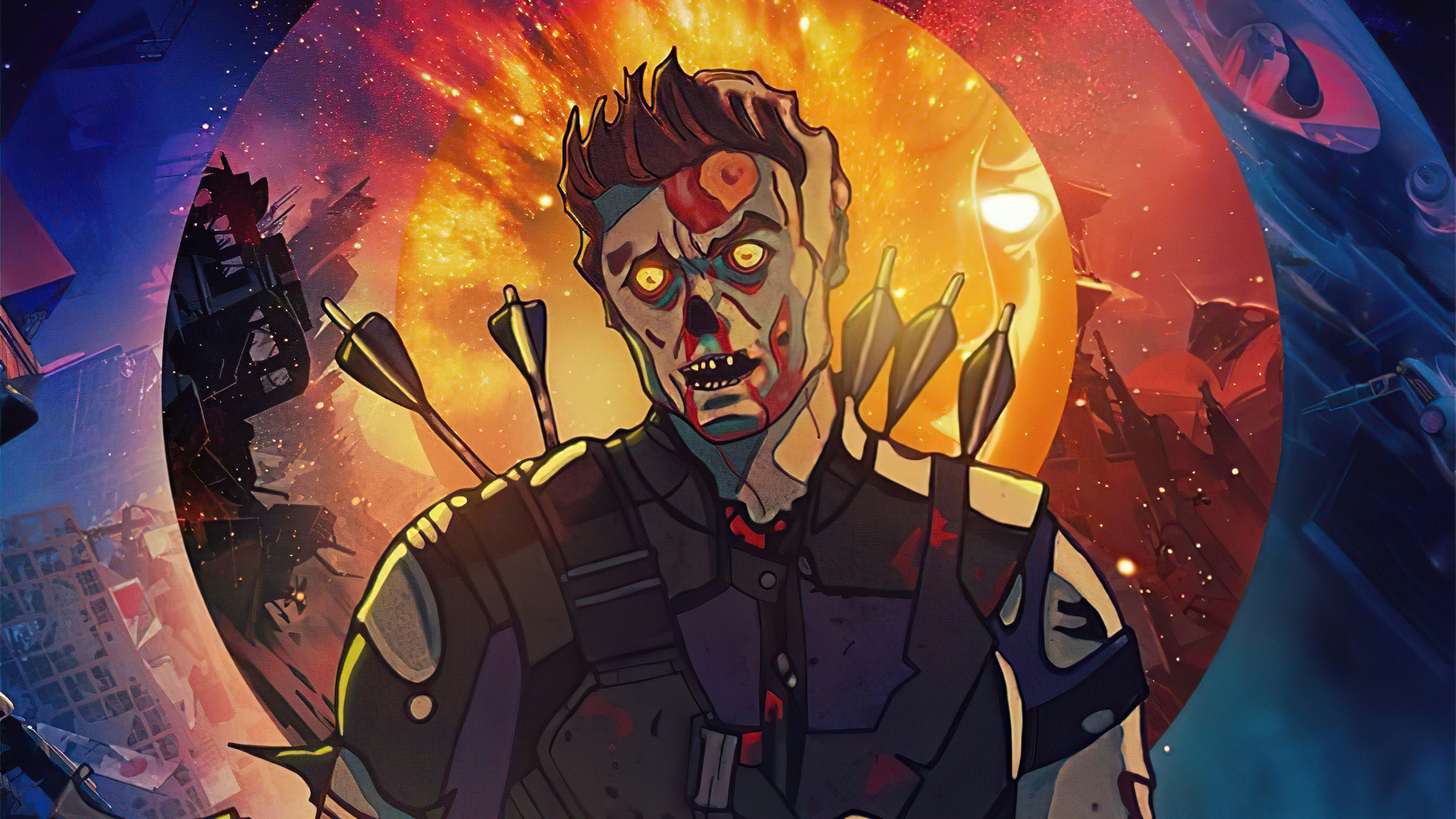 Hawkeye Zombie What If Wallpapers