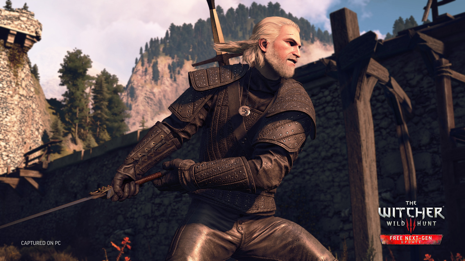 Henry Cavill As Geralt With New Armor In The Witcher 2 Wallpapers