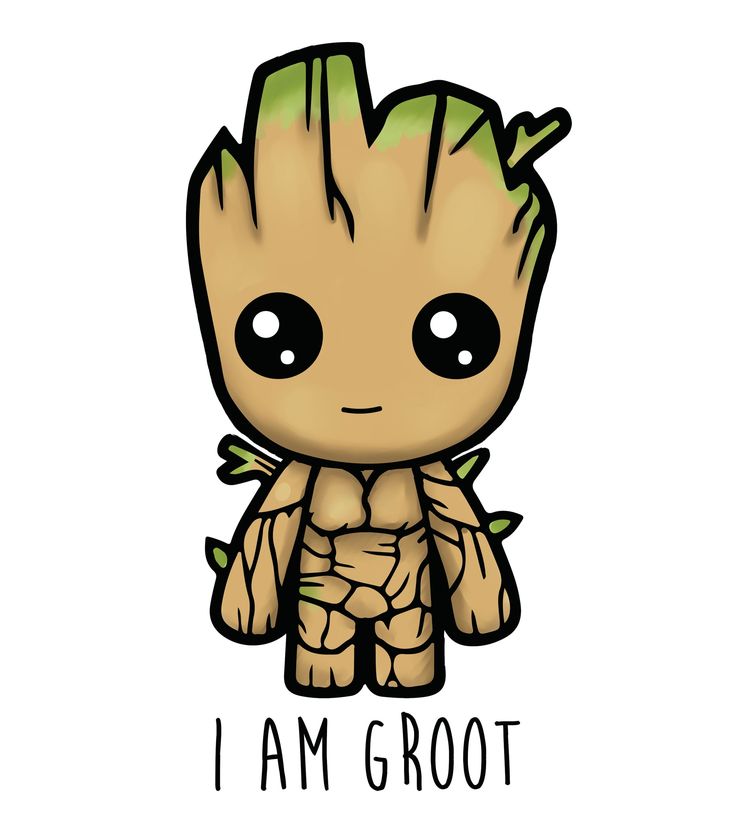 I Am Groot Disney Logo Wallpapers