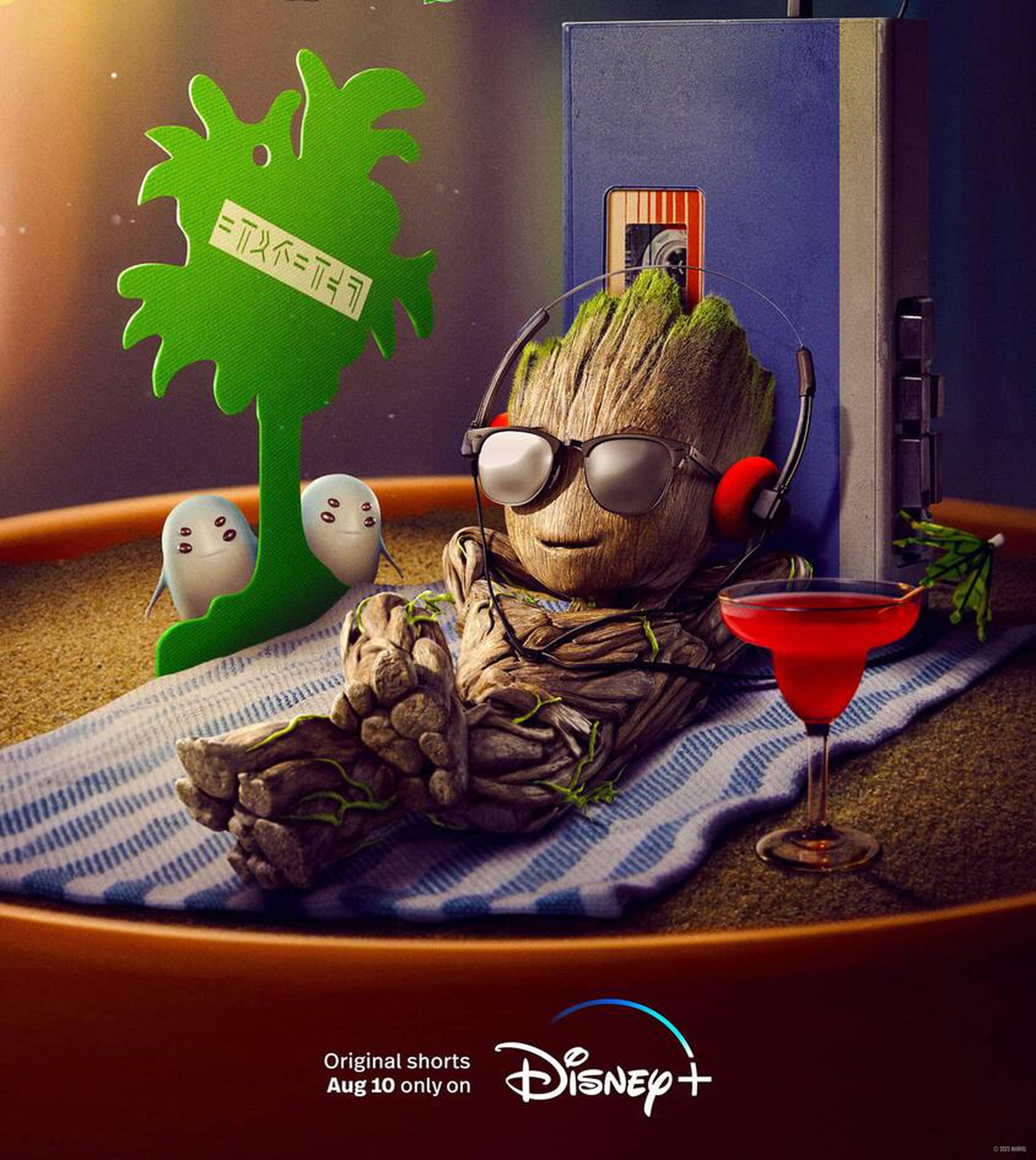 I Am Groot Disney Logo Wallpapers