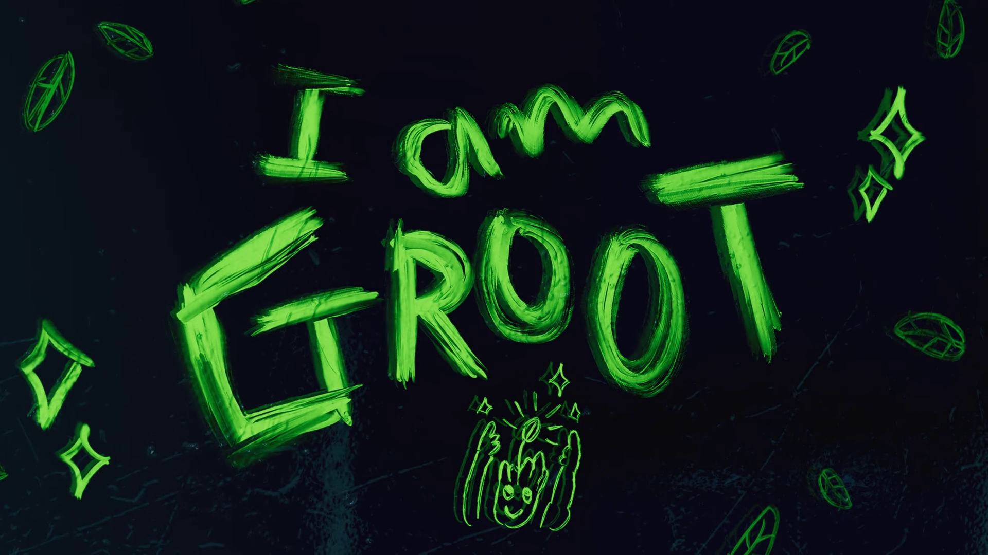 I Am Groot Disney Logo Wallpapers