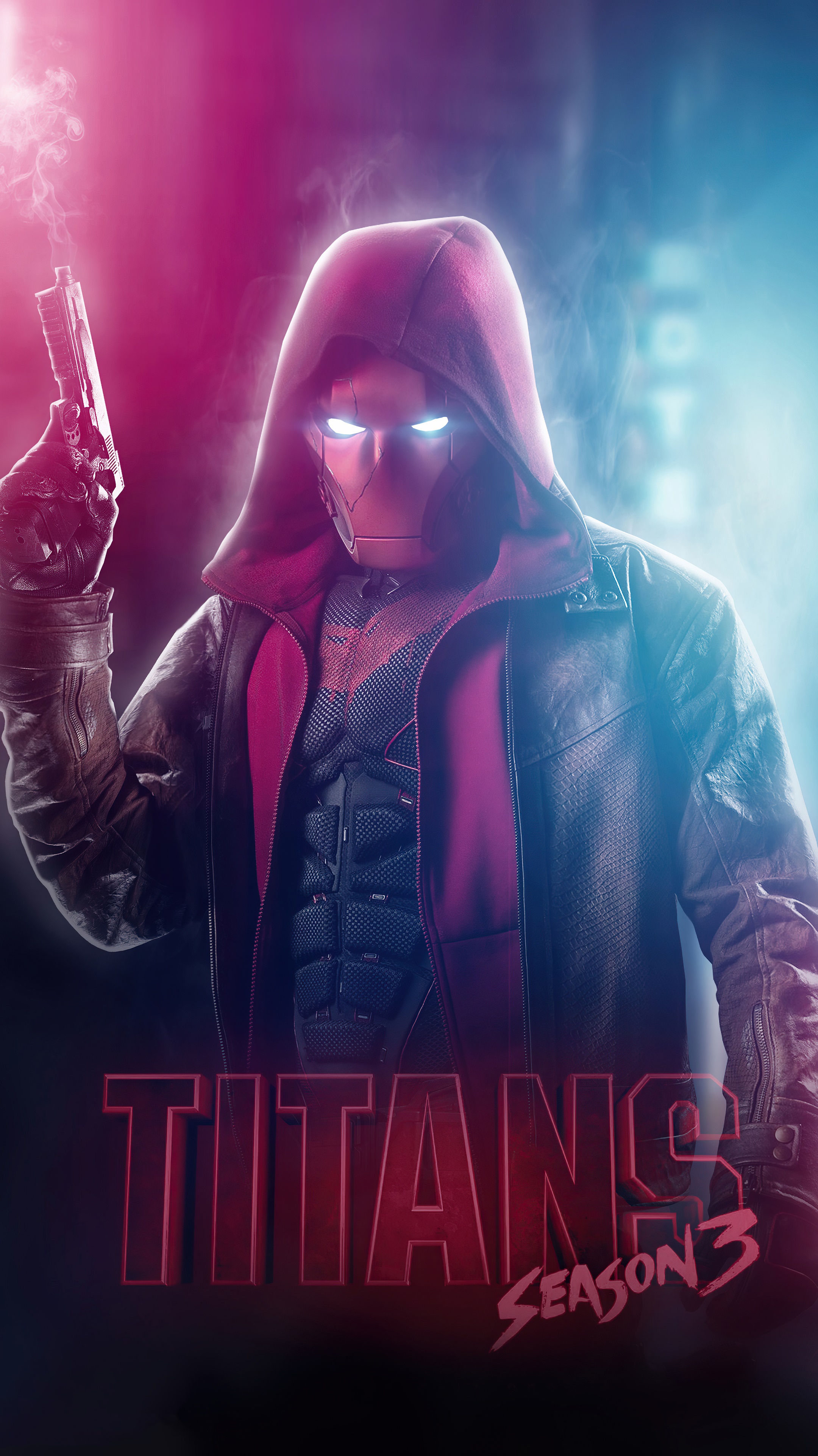 Jason Todd As Red Hood Titans Season 3 Concept Art Wallpapers