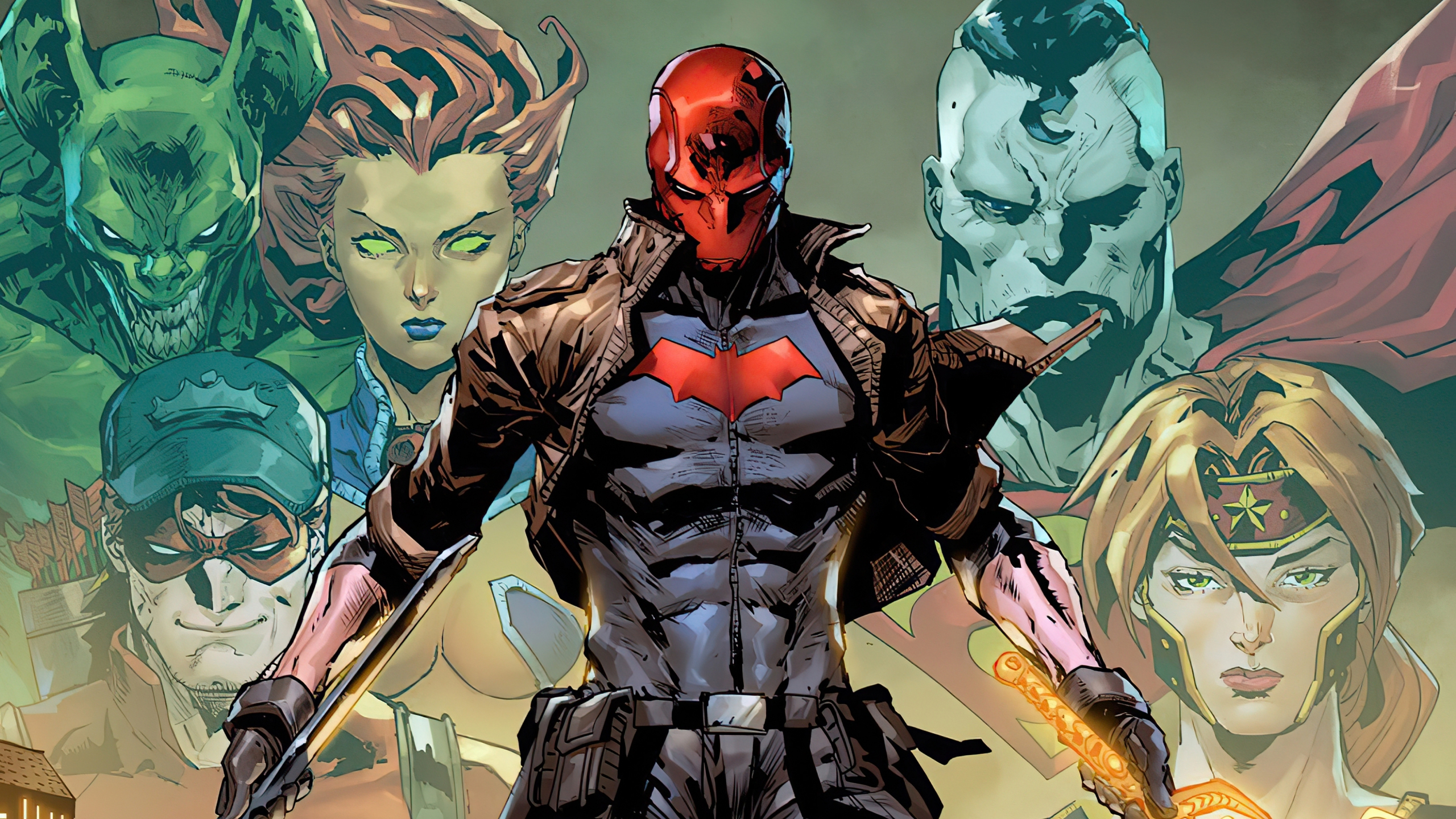 Jason Todd As Red Hood Titans Season 3 Concept Art Wallpapers