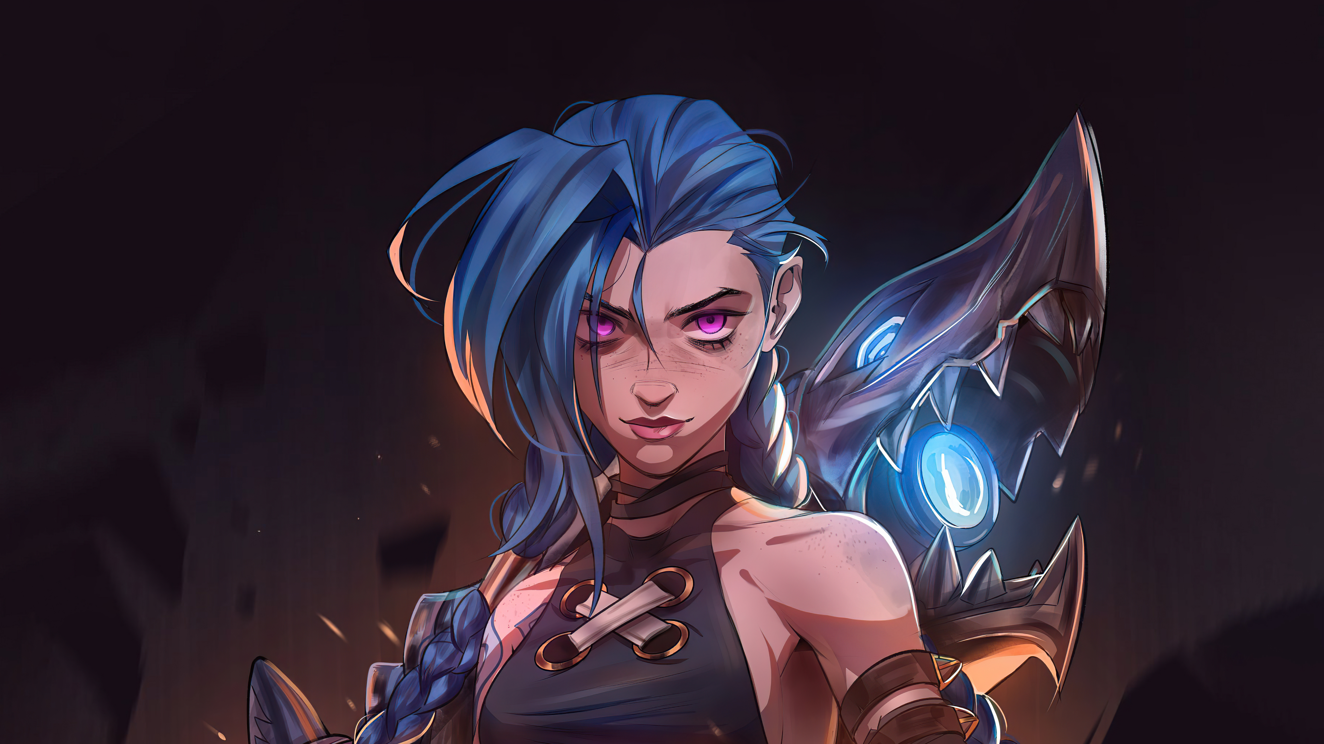 Jinx League Of Legends 5K Hd Arcane Wallpapers