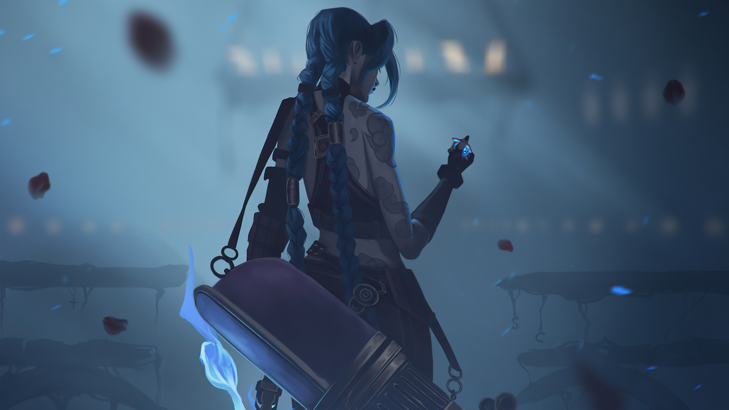 Jinx League Of Legends 5K Hd Arcane Wallpapers