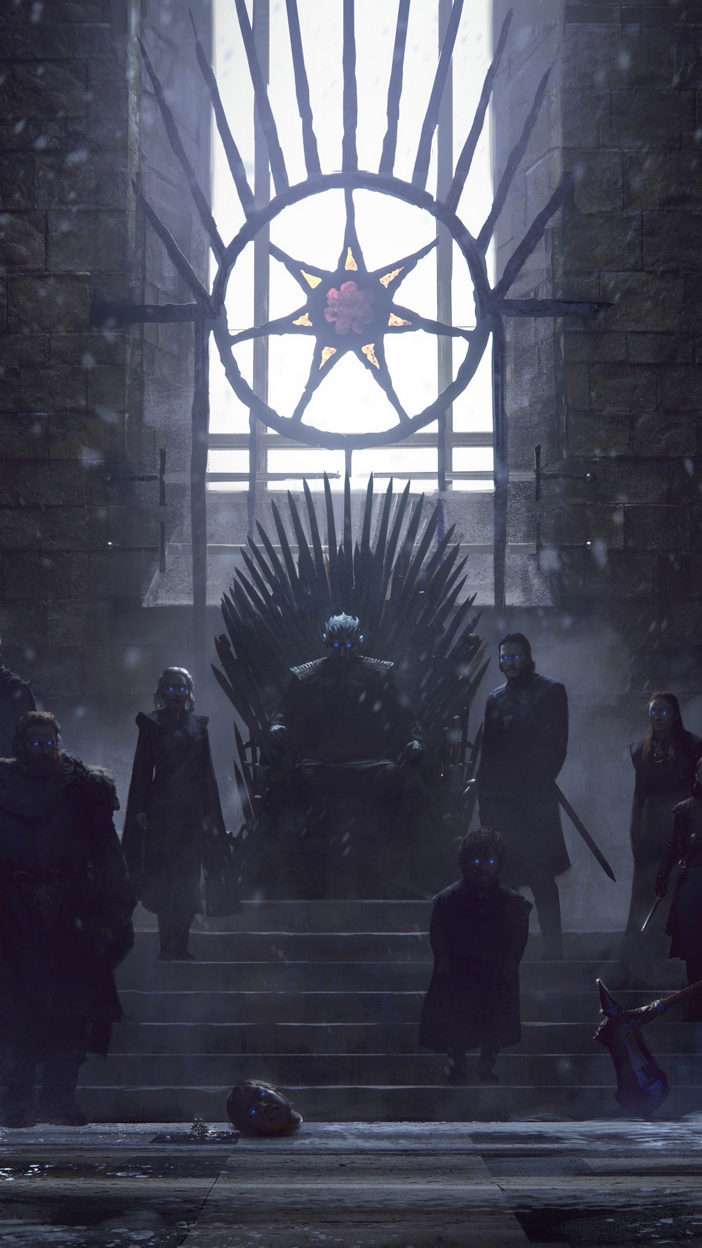 Jon Snow In The Iron Throne Wallpapers