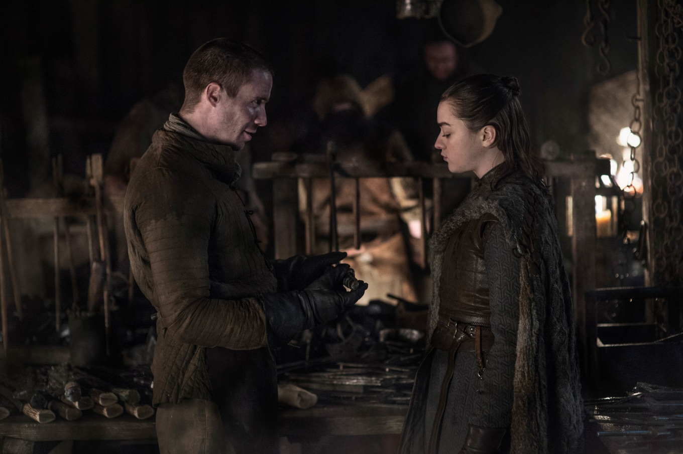 Jon Snow Meets Arya Stark  In Got Season 8 Wallpapers