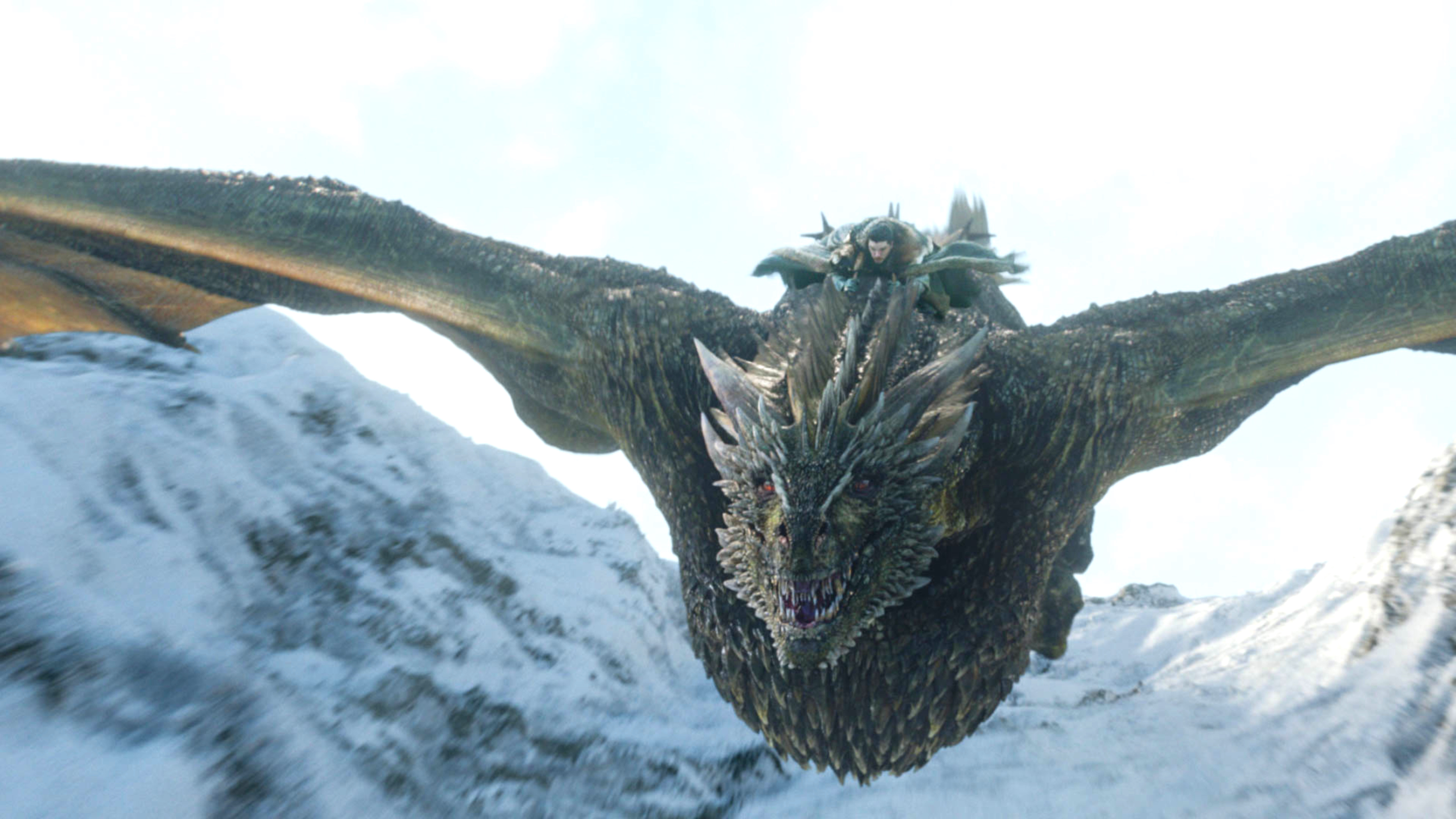 Jon Snow Vs Night King Dragon Wallpapers
