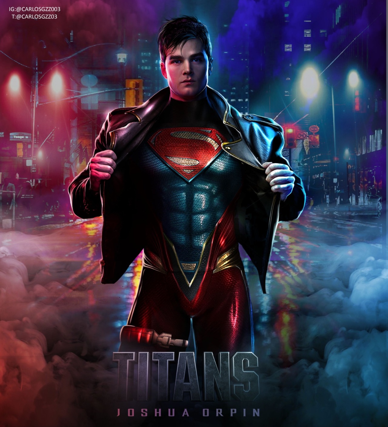 Joshua Orpin As Superboy Wallpapers