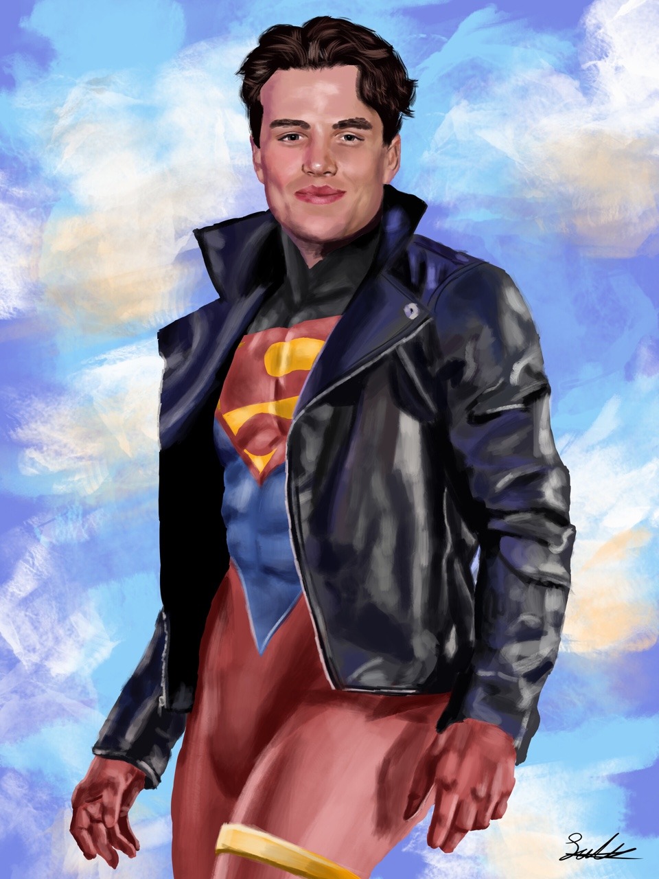 Joshua Orpin As Superboy Wallpapers