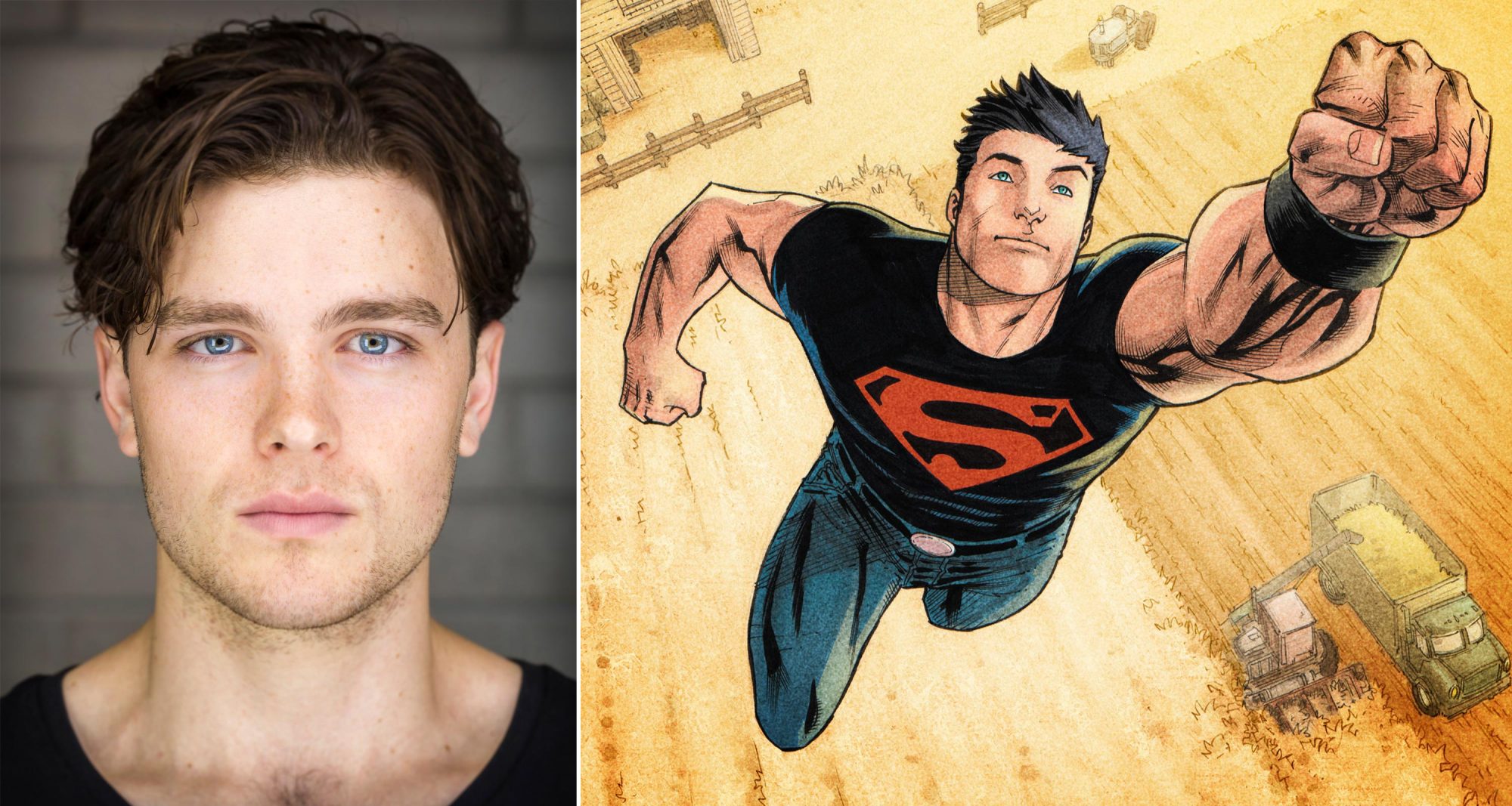 Joshua Orpin As Superboy Wallpapers