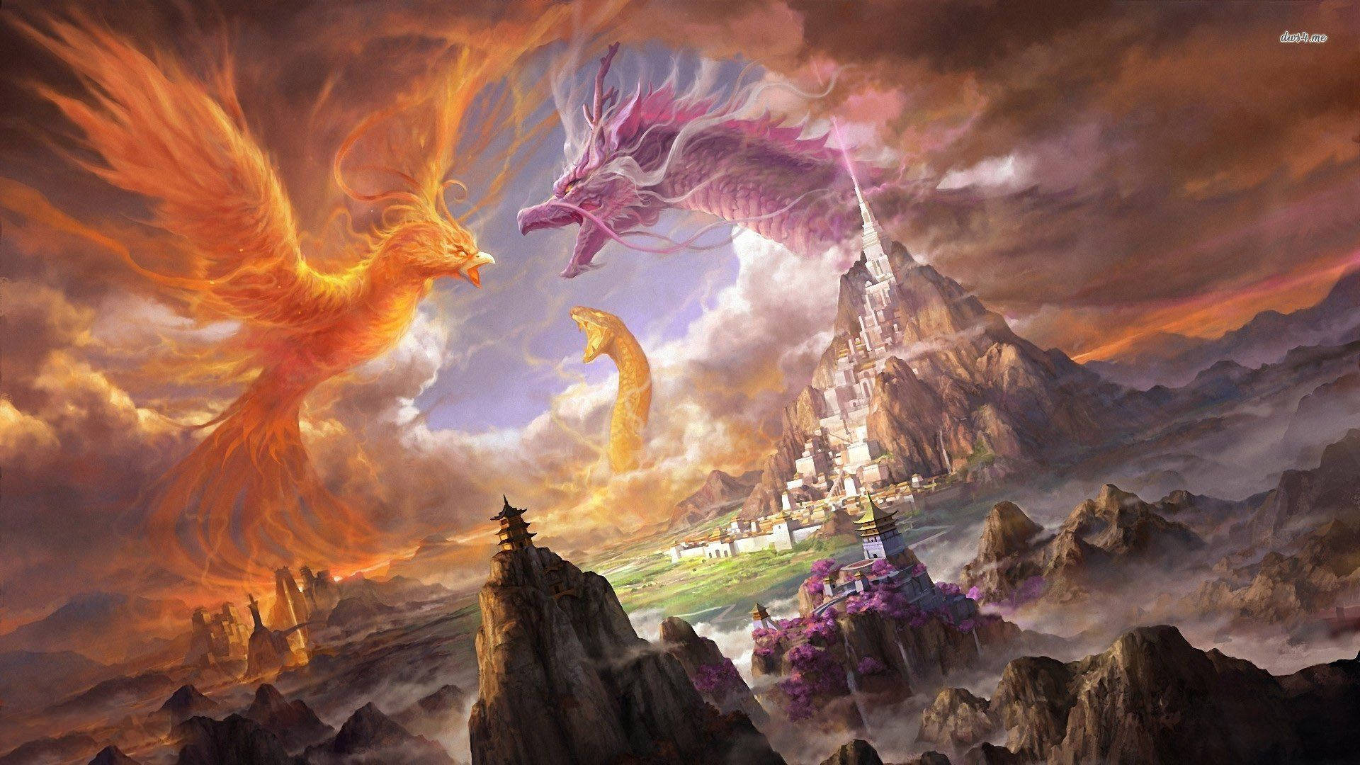 Legend Of The Phoenix Wallpapers