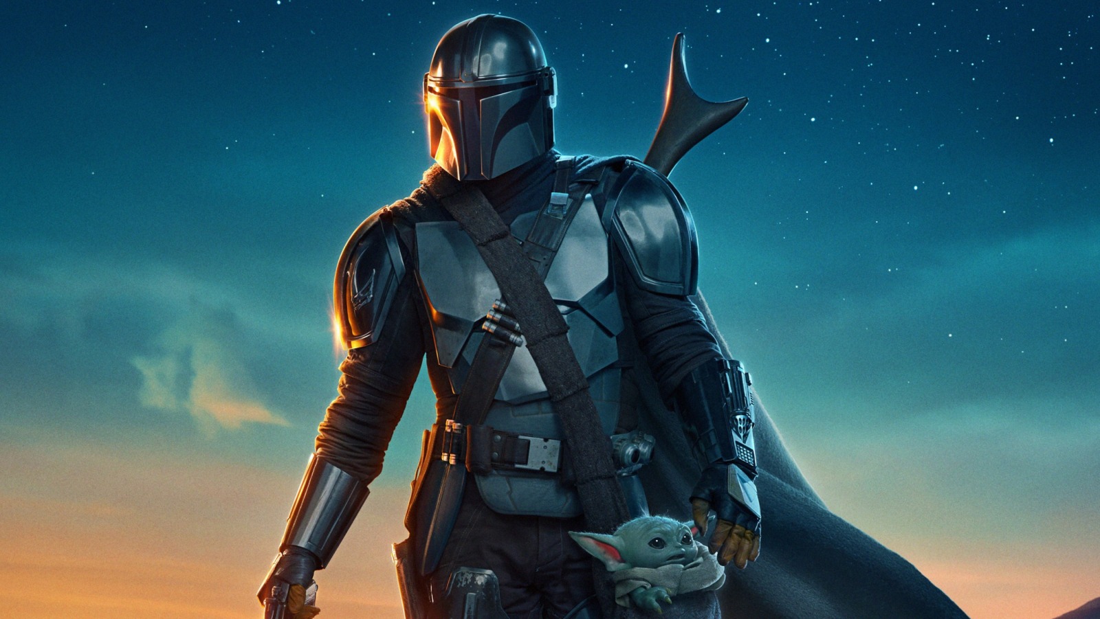 Mandalorian Silver Suit In Season 2 Wallpapers