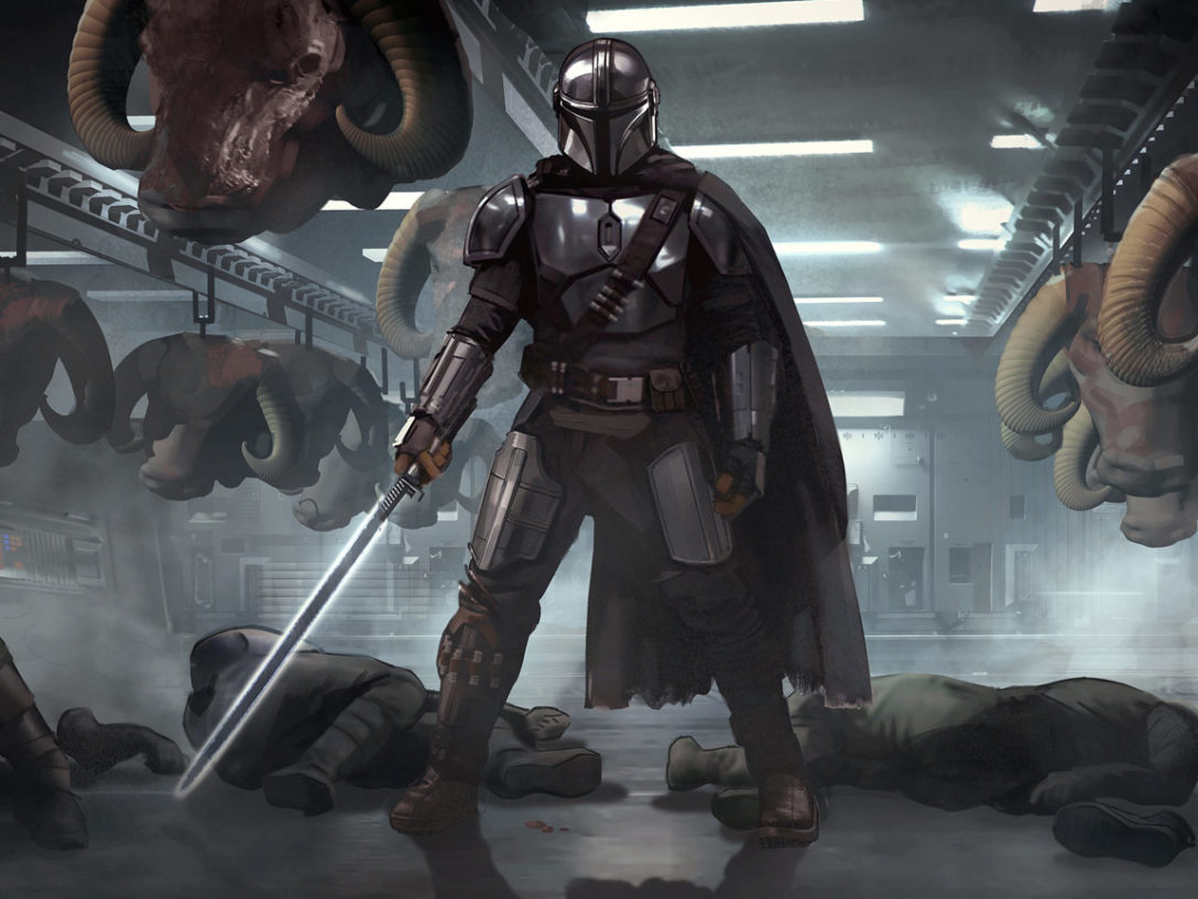 Mandalorian Stormtrooper Fighting Wallpapers