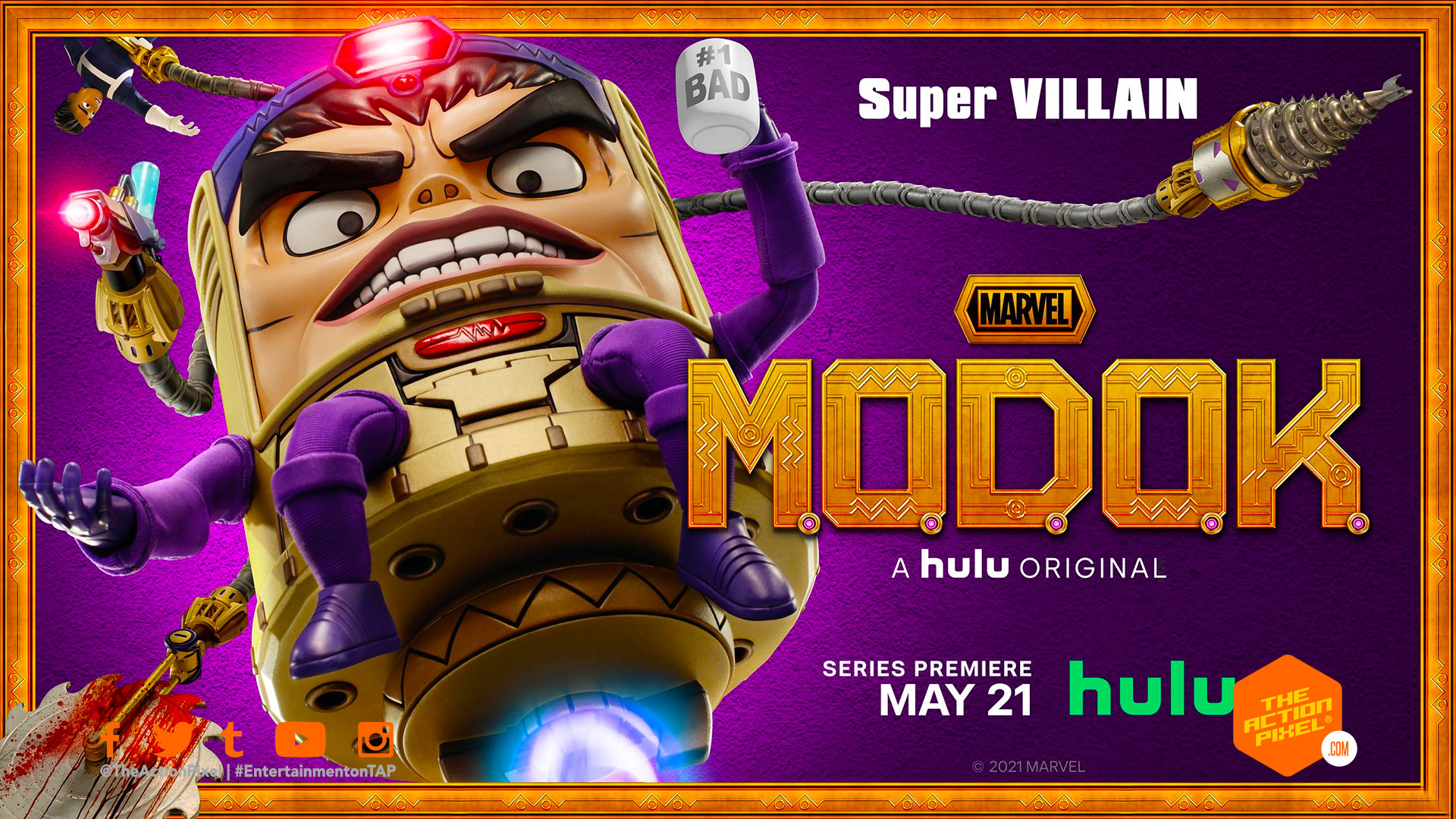 Marvels Modok Hulu Wallpapers