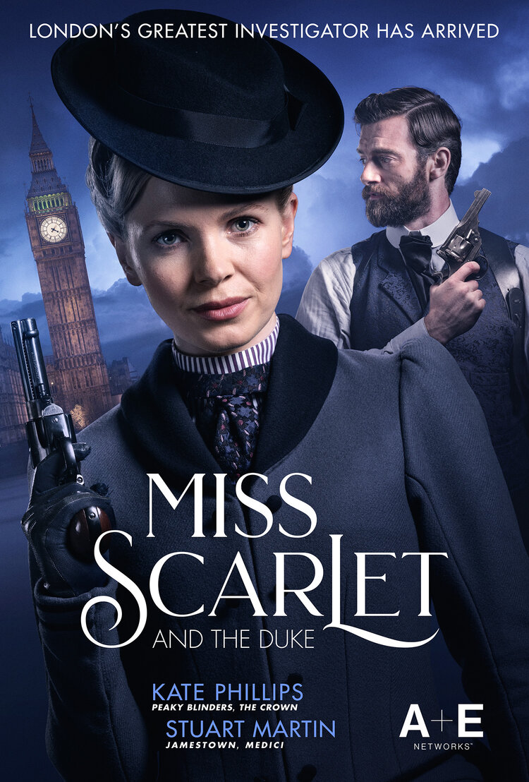 Miss Scarlet And The Duke Kate Phillips Wallpapers