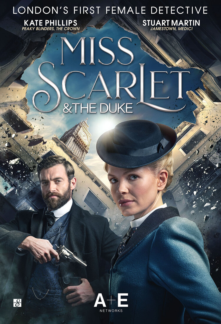Miss Scarlet And The Duke Kate Phillips Wallpapers