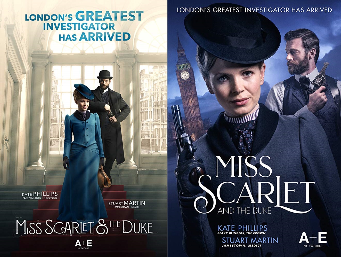 Miss Scarlet And The Duke Kate Phillips Wallpapers