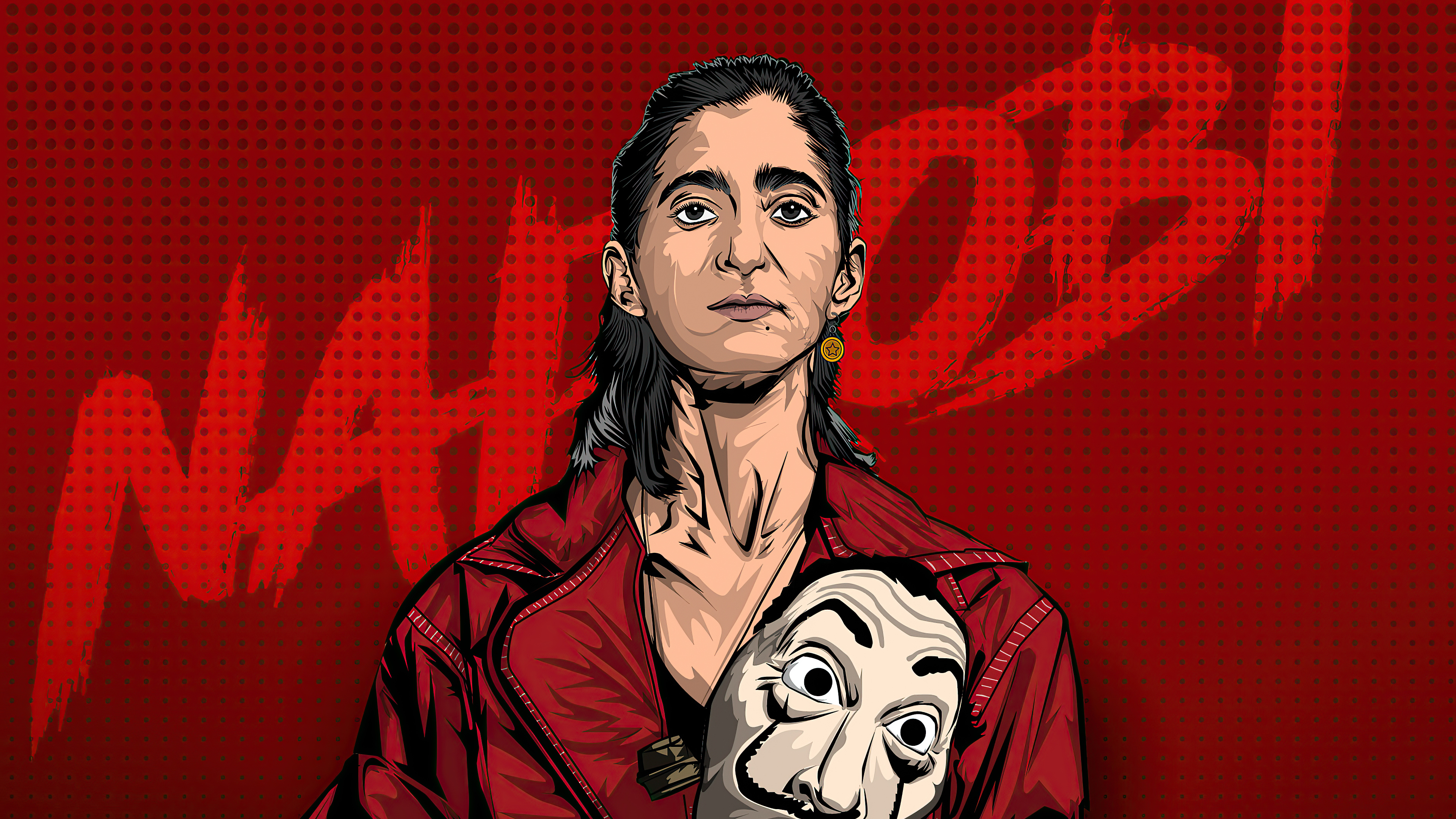 Nairobi  La Casa De Papel Wallpapers