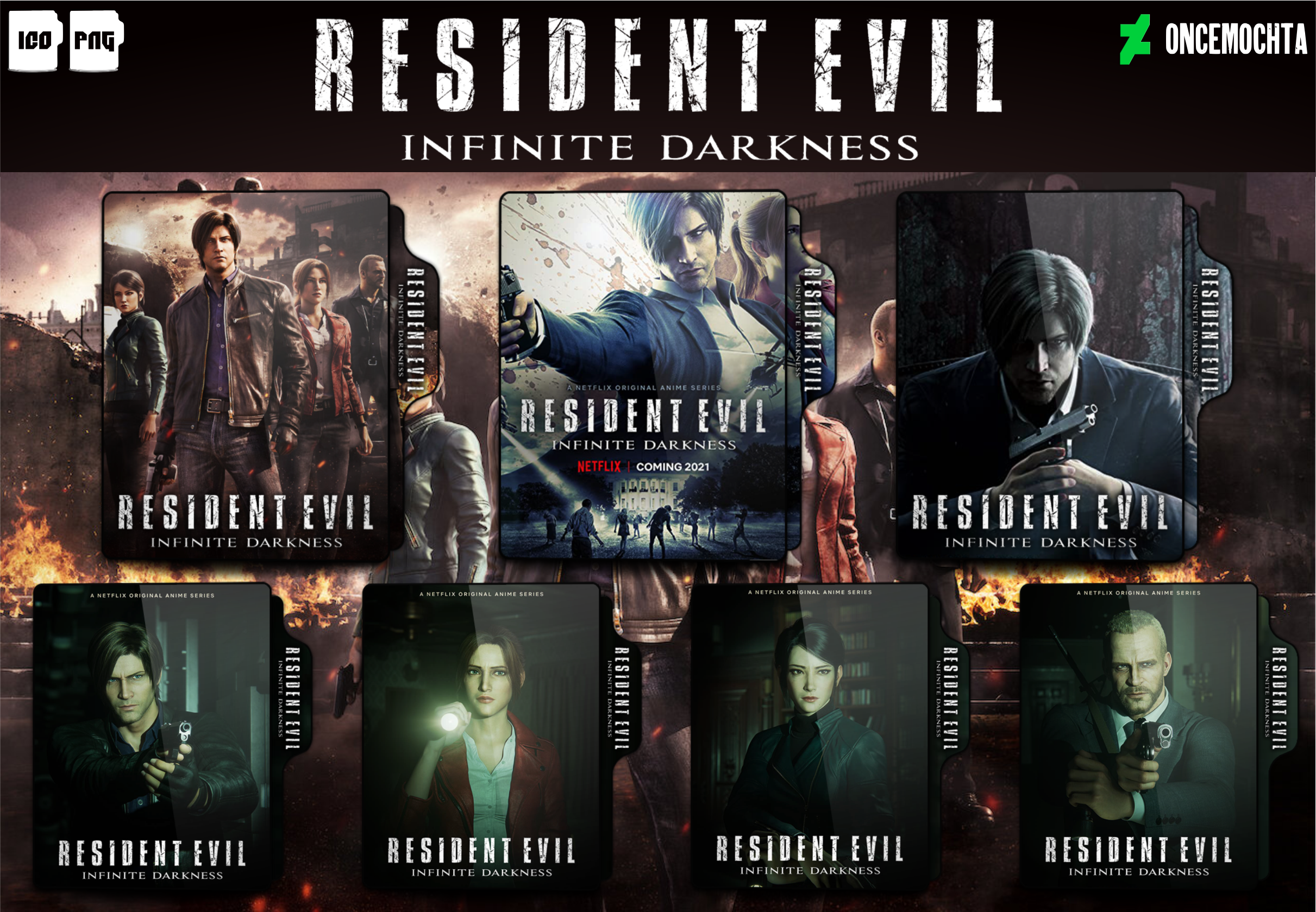 Netflix Resident Evil: Infinite Darkness 2021 Wallpapers