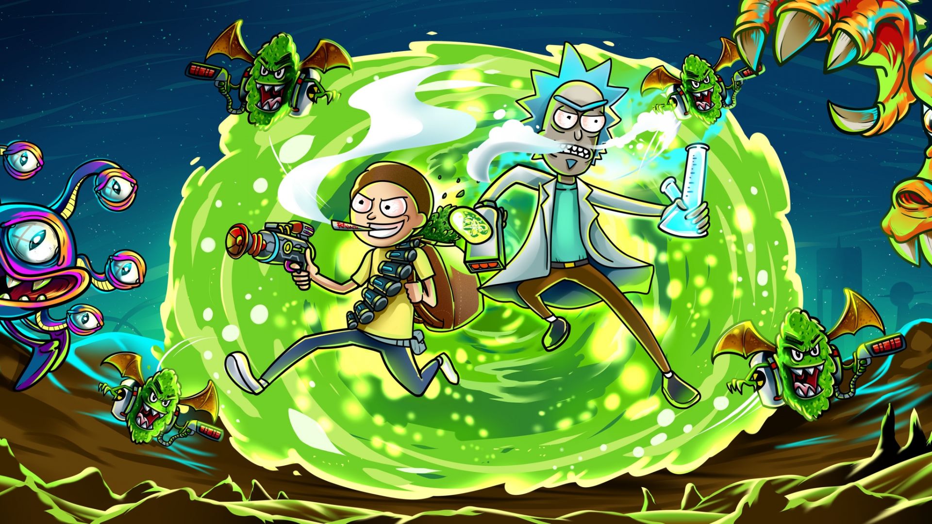 New Rick And Morty 2020 Wallpapers