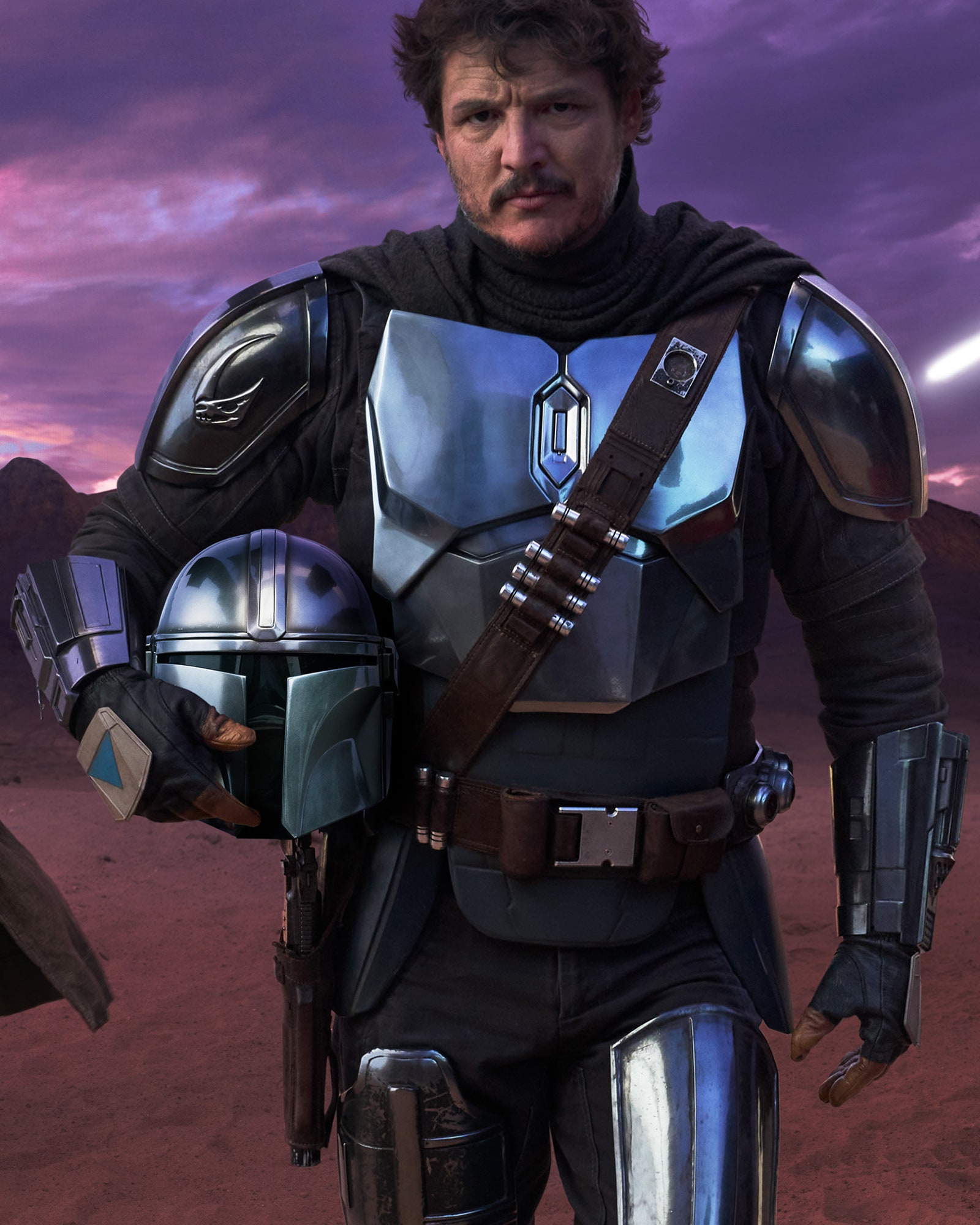 Pedro Pascal As The Mandalorian Wallpapers