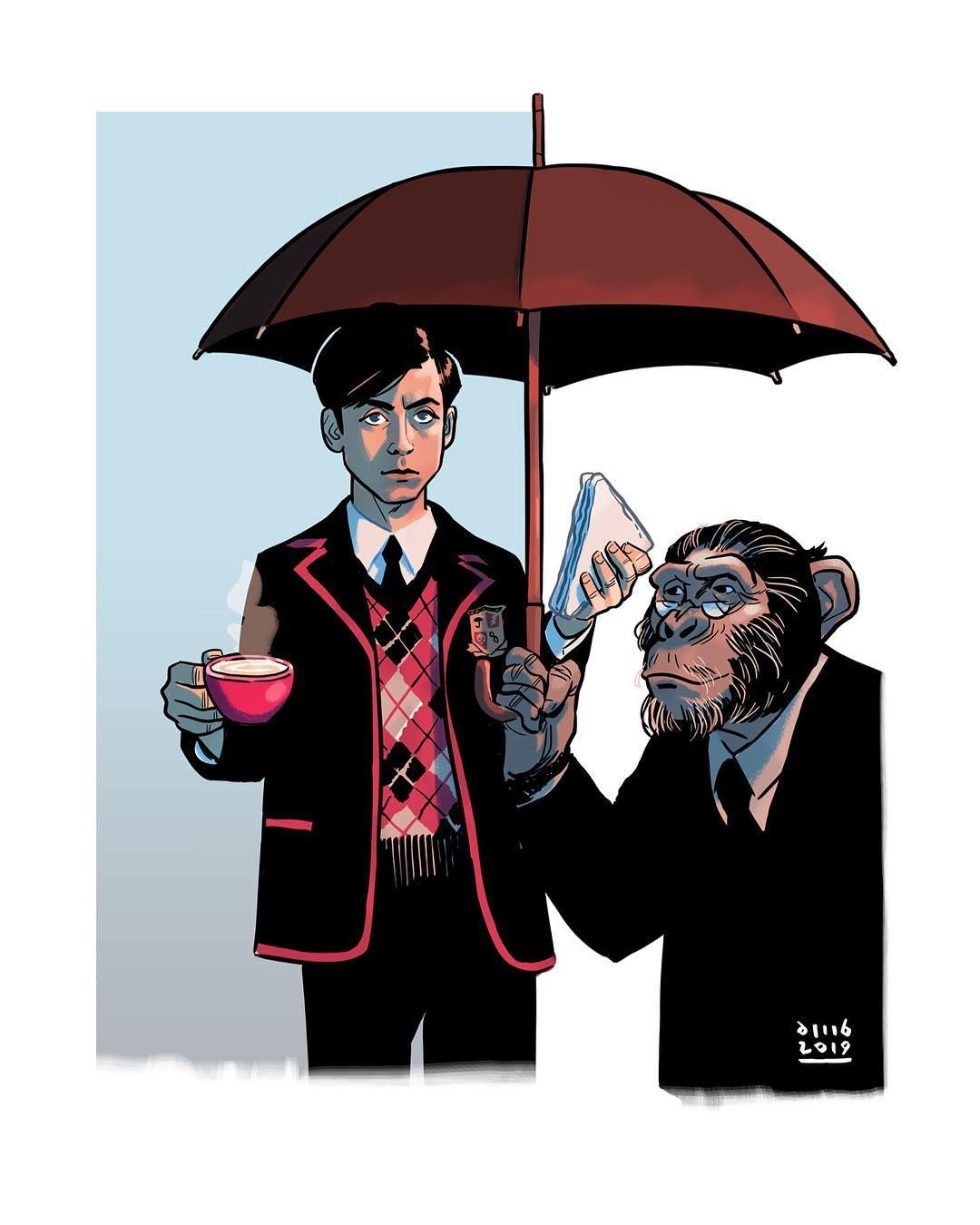 Pogo The Umbrella Academy Wallpapers