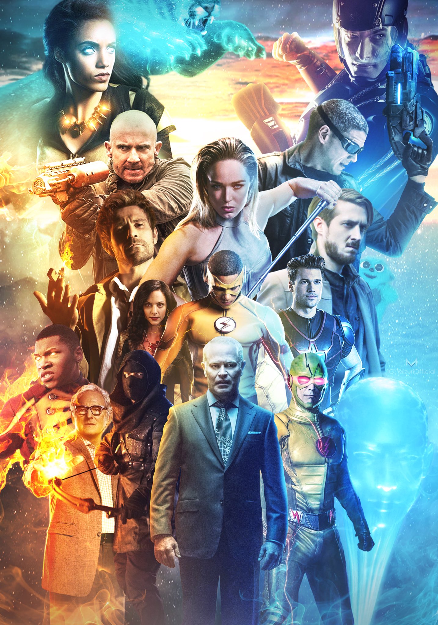 Poster Of Dc'S Legends Of Tomorrow Wallpapers