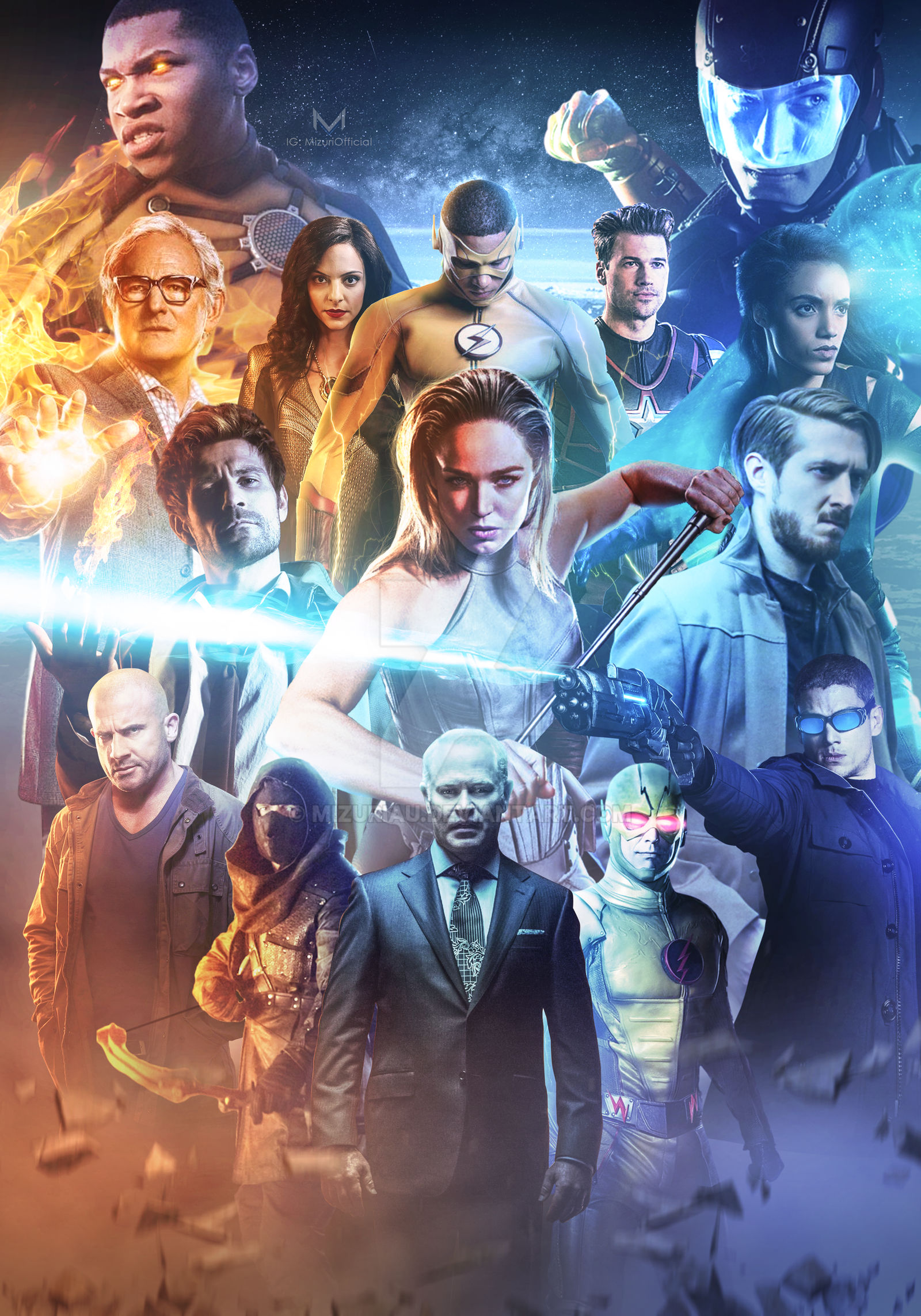 Poster Of Dc'S Legends Of Tomorrow Wallpapers